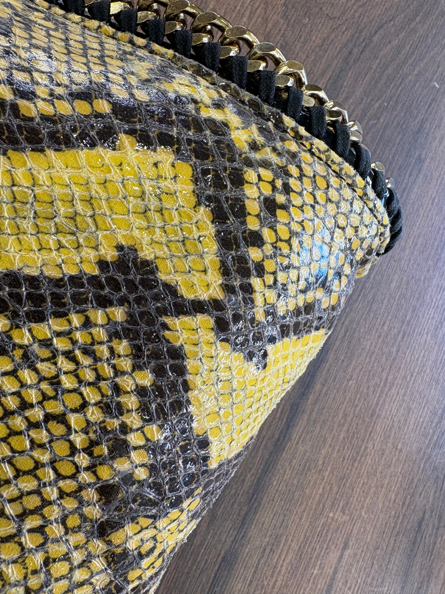Stella McCartney borsa Falabella pitonata ( vegan leather )
