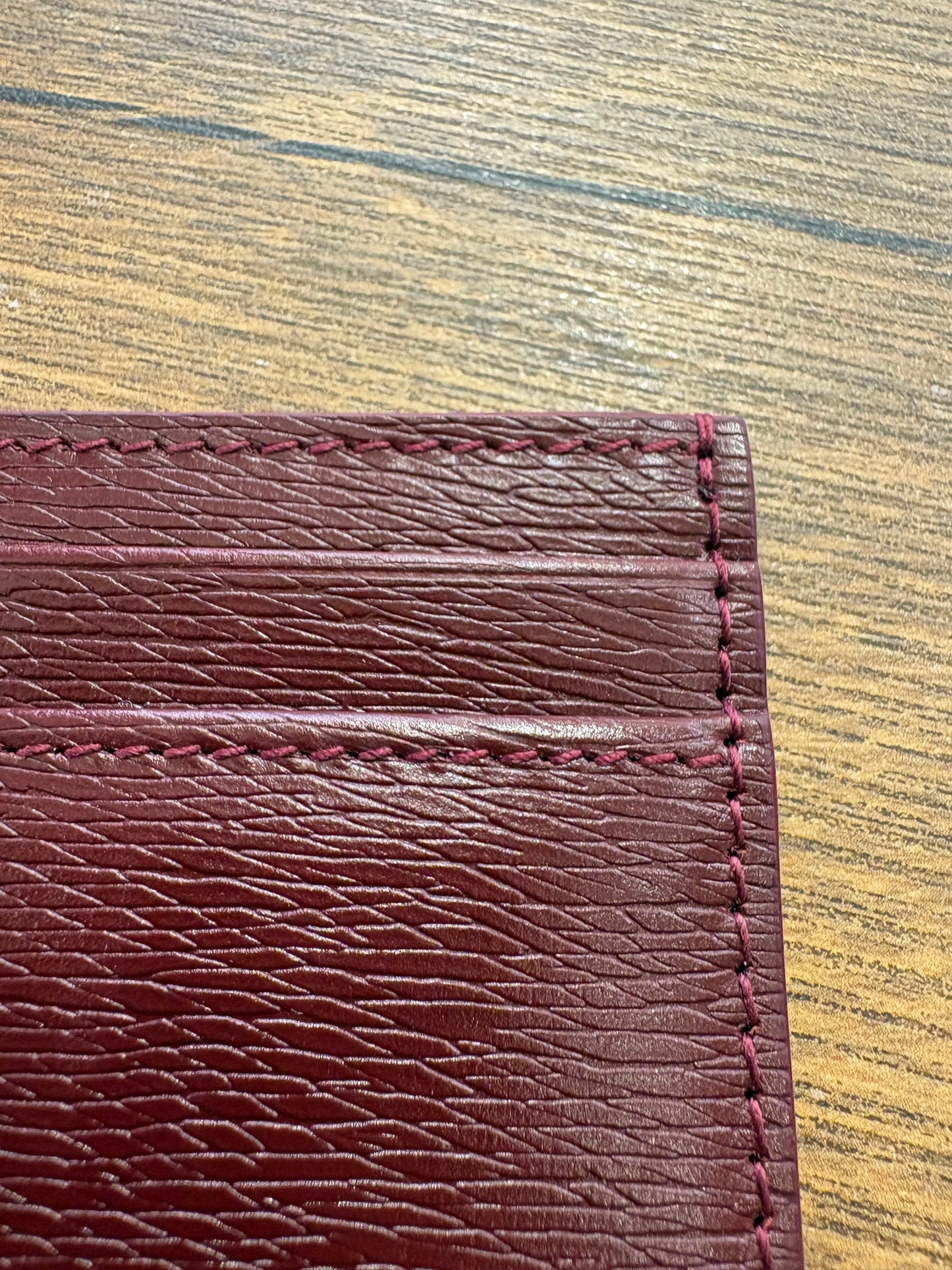Gucci porta carte in pelle . Nuovo