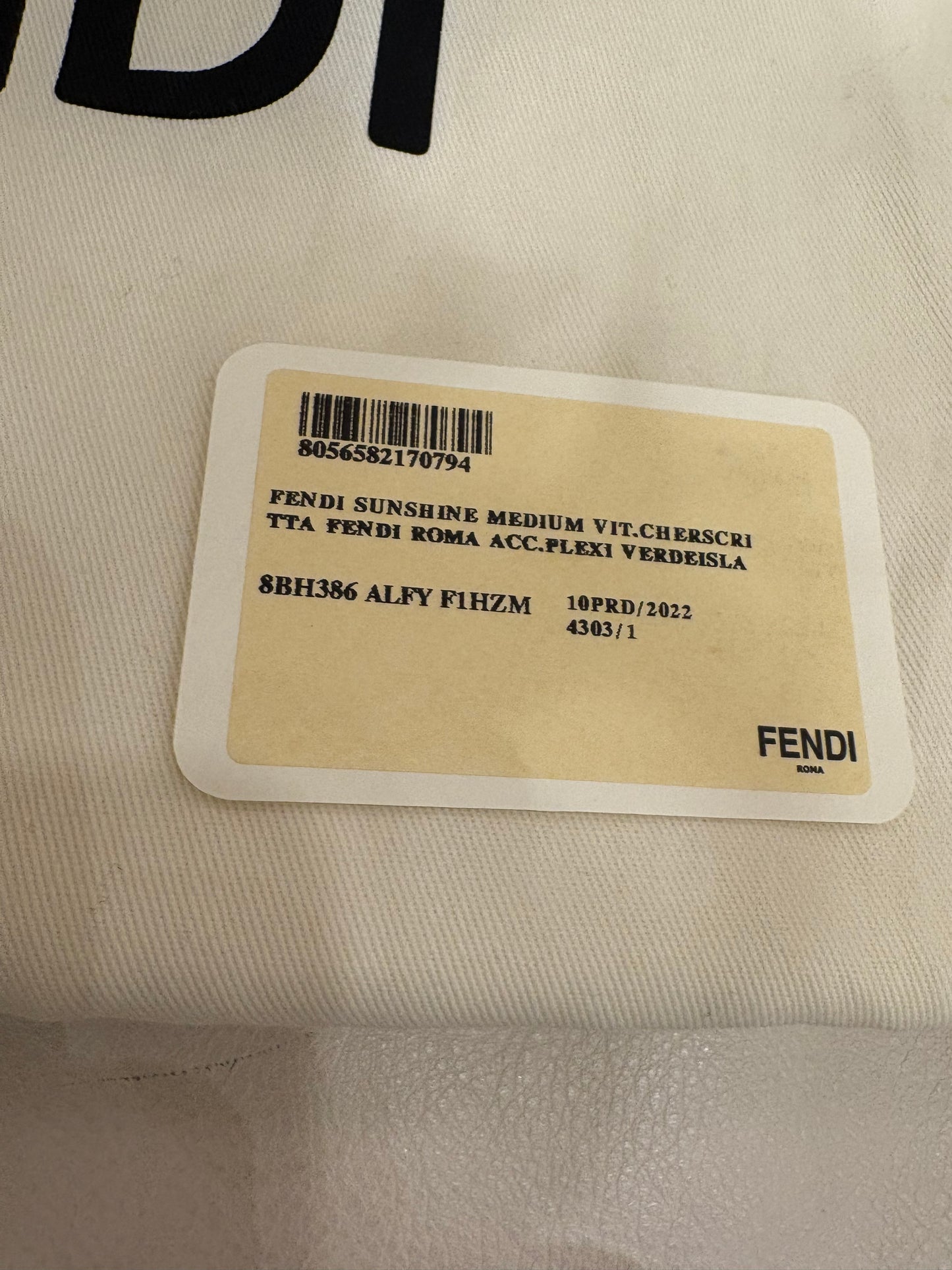 Fendi tote bag Sunshine medium