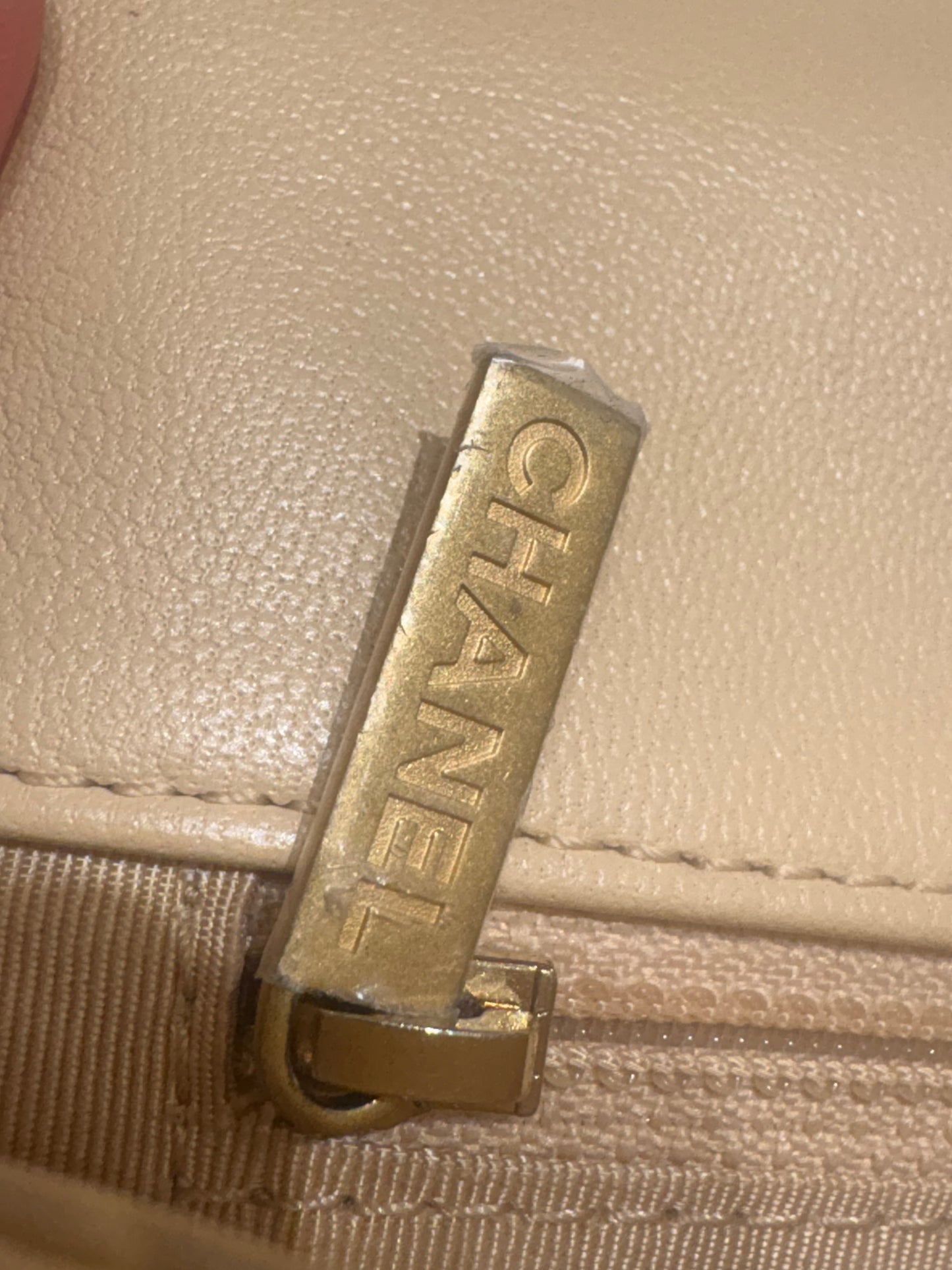 Borsa Chanel 19 Small – Pelle di Agnello Beige con Hardware Mixed Metal