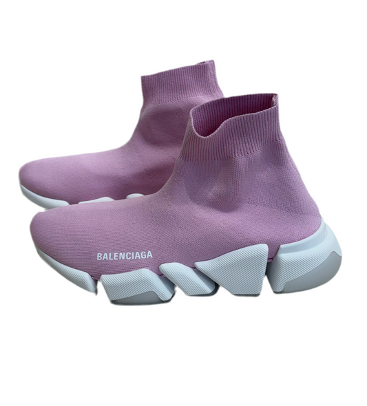 Balenciaga Speed 2.0 rosa bianco 39