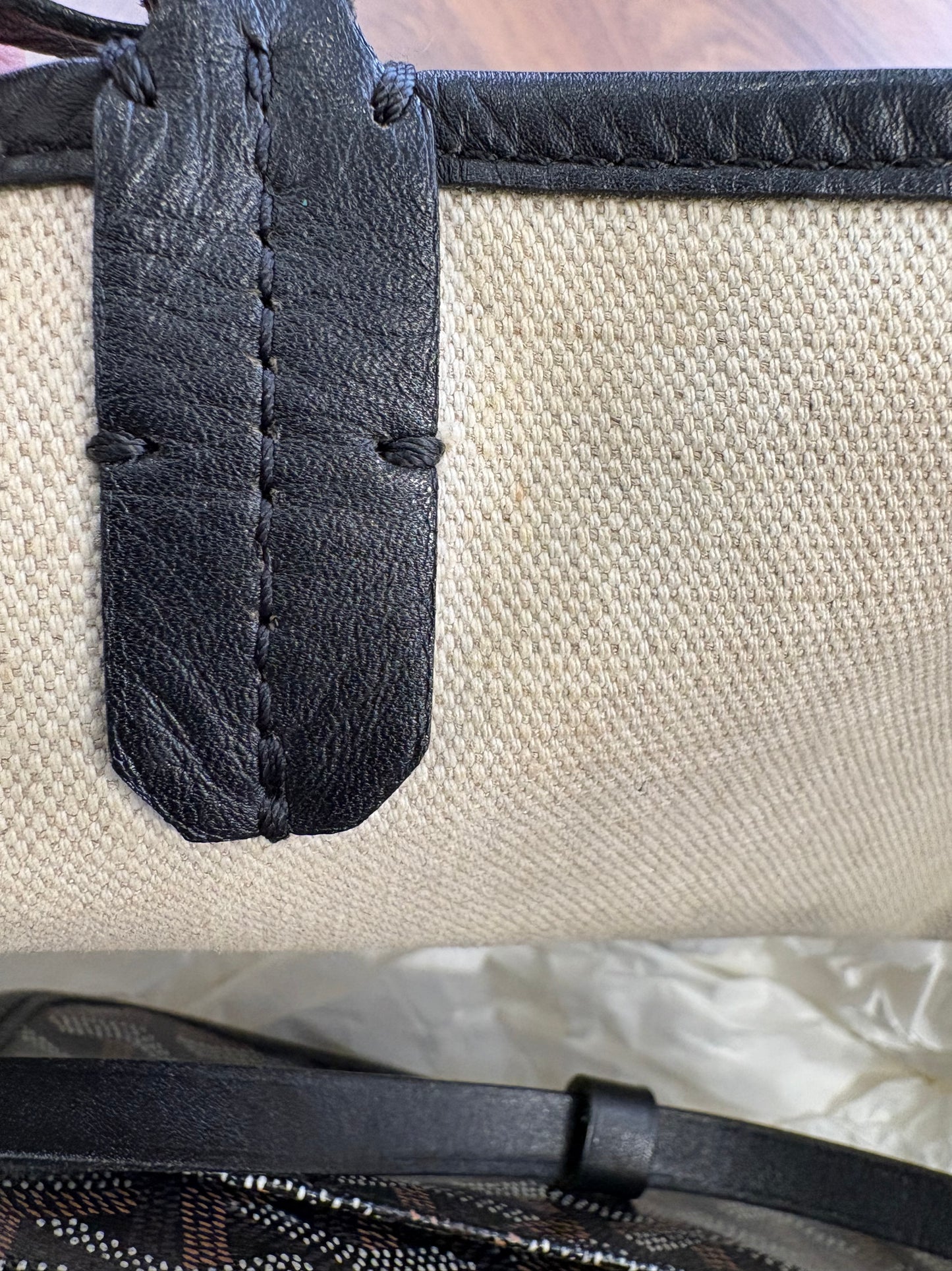 Goyard Saint Louis GM nero/marrone