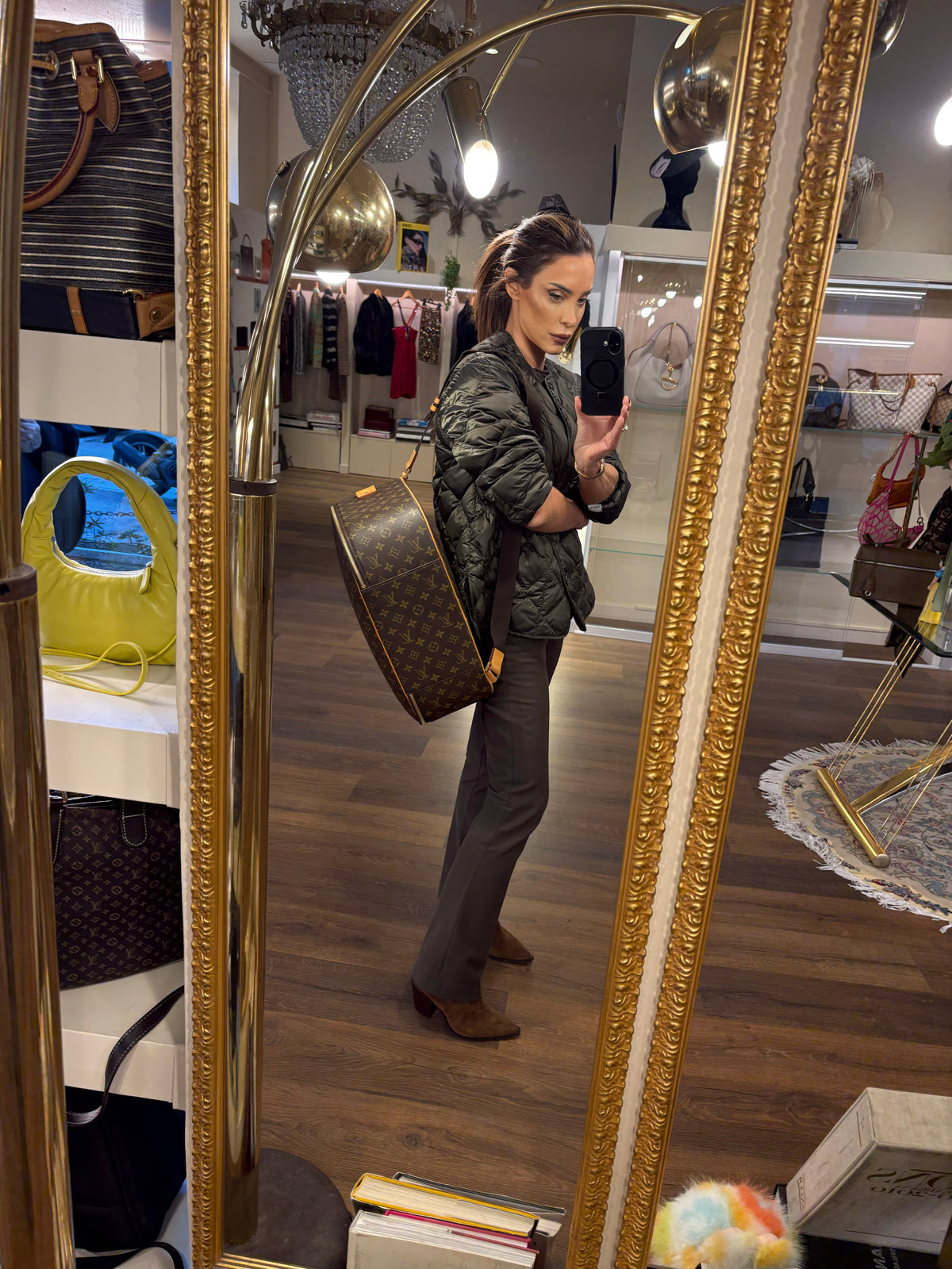 Louis Vuitton Valigia Packall PM Monogram Canvas