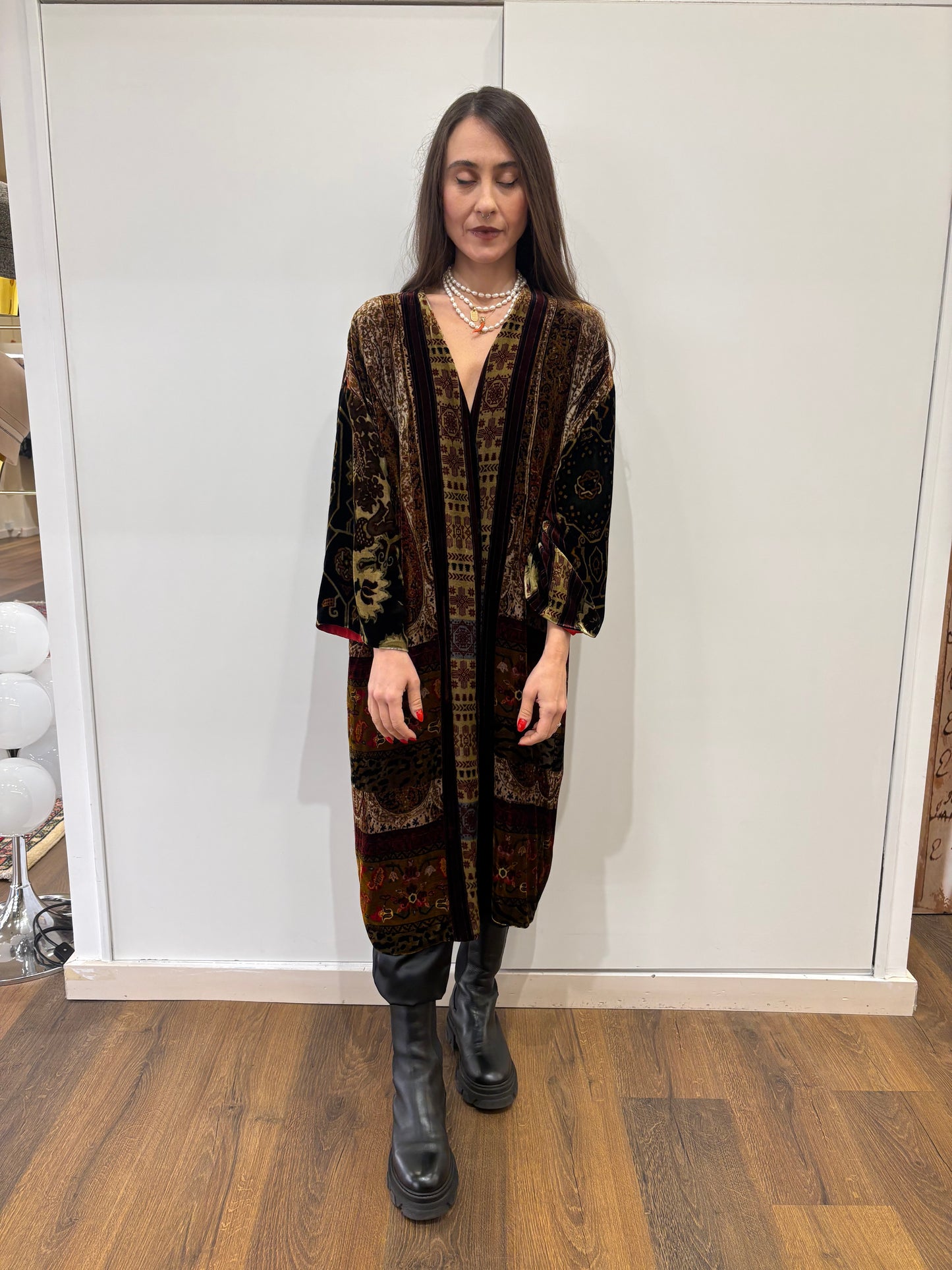 Etro soprabito velluto tgM nuovo