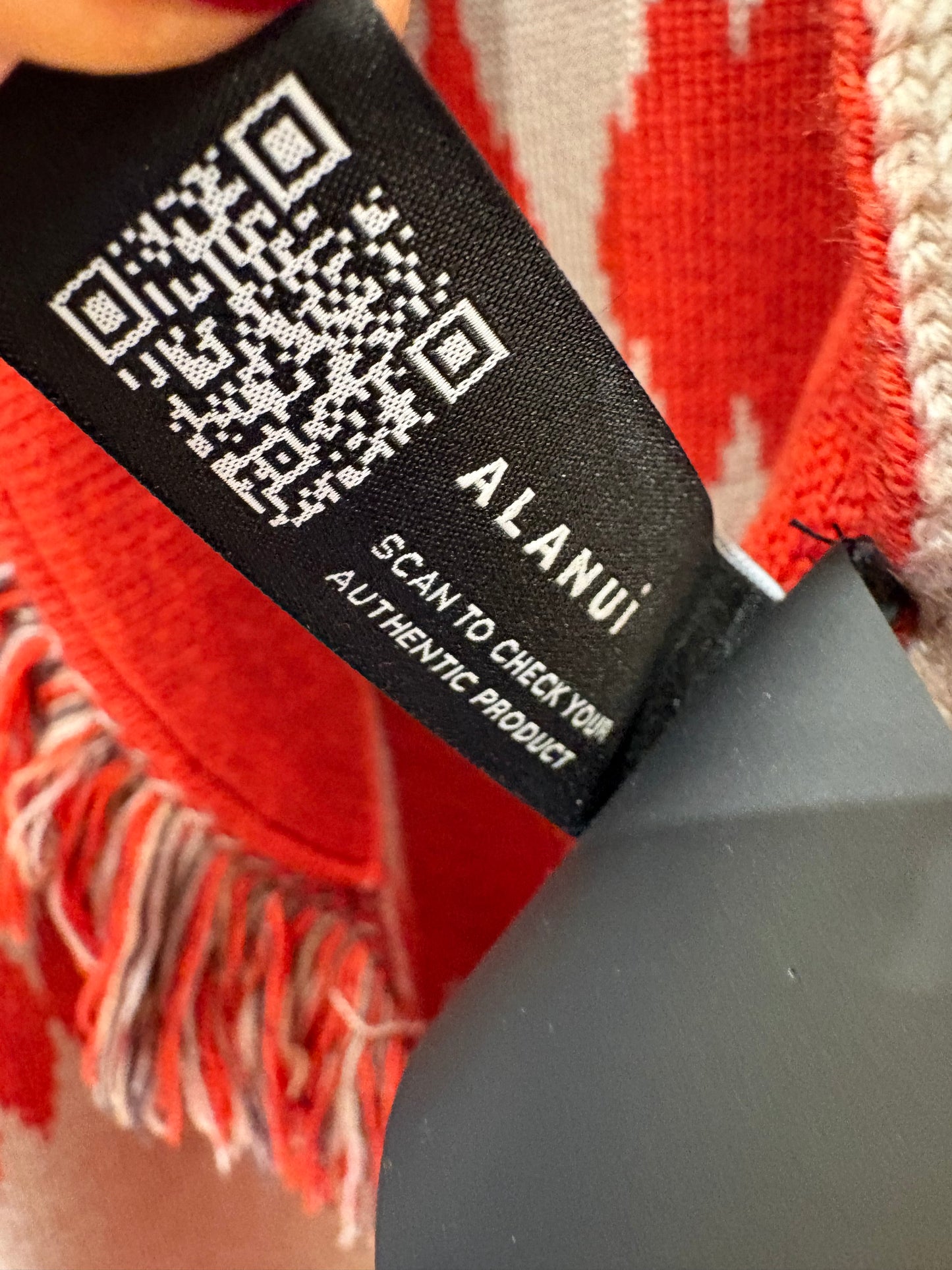 Alanui cardigan  Icon jacquard cashmere xs