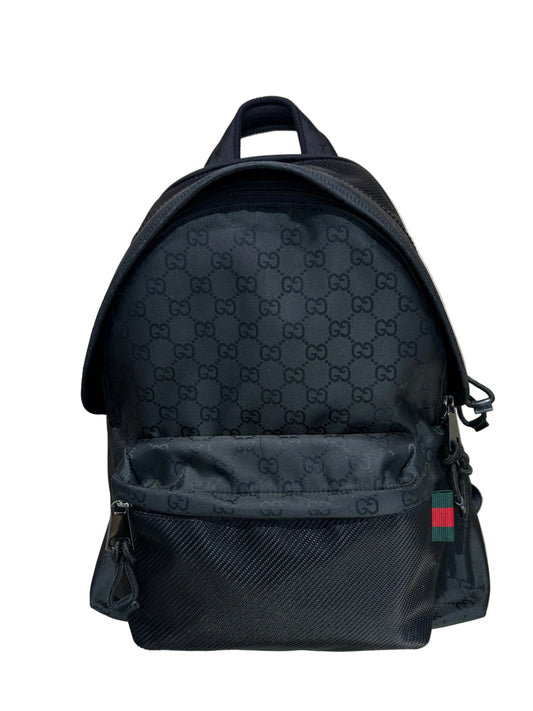 Gucci zaino Nexus misura media in nylon GG. Nuovo