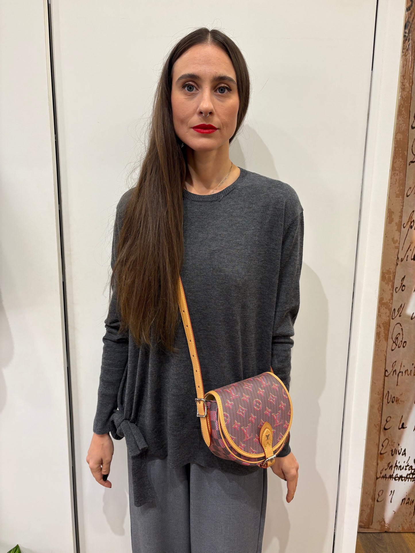 Louis Vuitton Brown Monogram LV Pop Tambourin