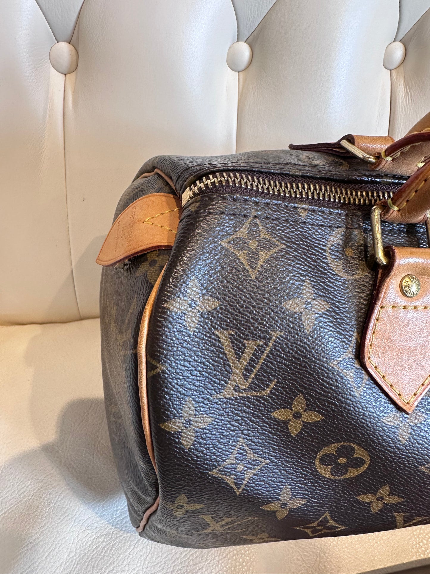 Louis Vuitton Speedy 30 con tracolla