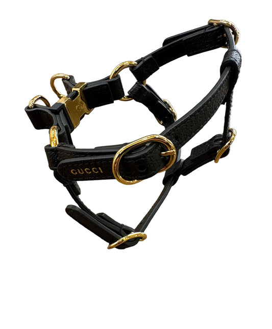 Gucci Pet pettorina  per cani in pelle ( nuovo )