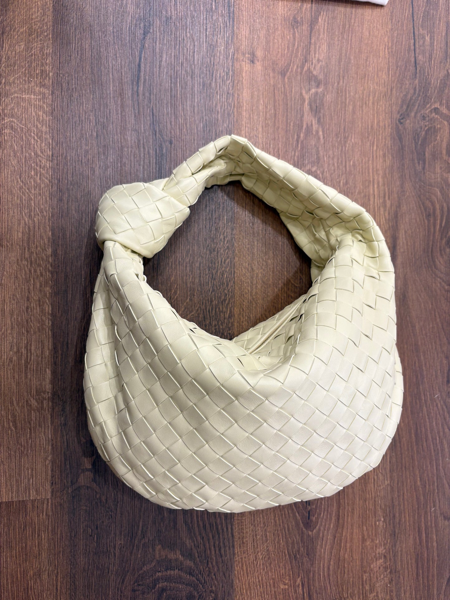 Bottega Veneta Jodie piccola con nodo e motivo intreccio teen