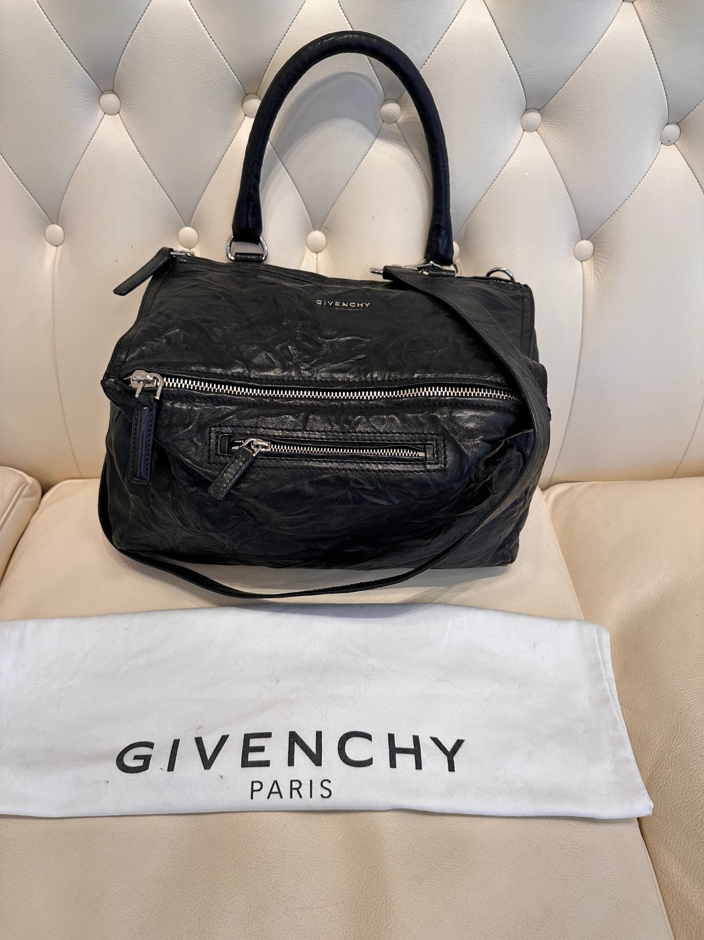 Givenchy  borsa Pandora pelle martellata