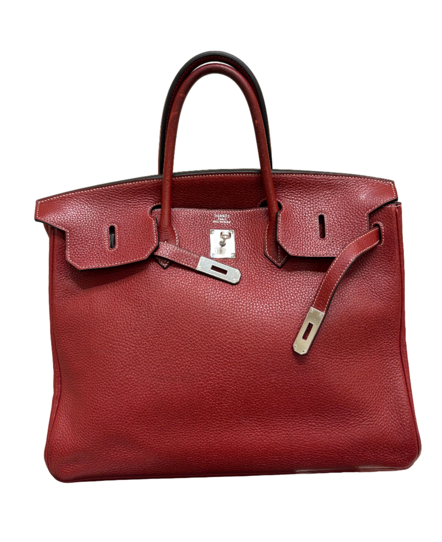 Hermès Paris Birkin 40 rouge granate hw gold