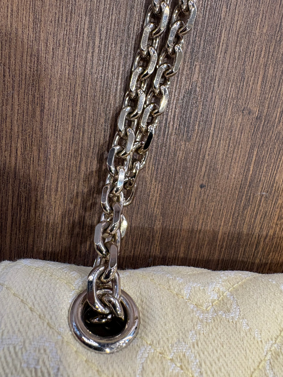 Gucci Marmont in tela GG e pelle con catena