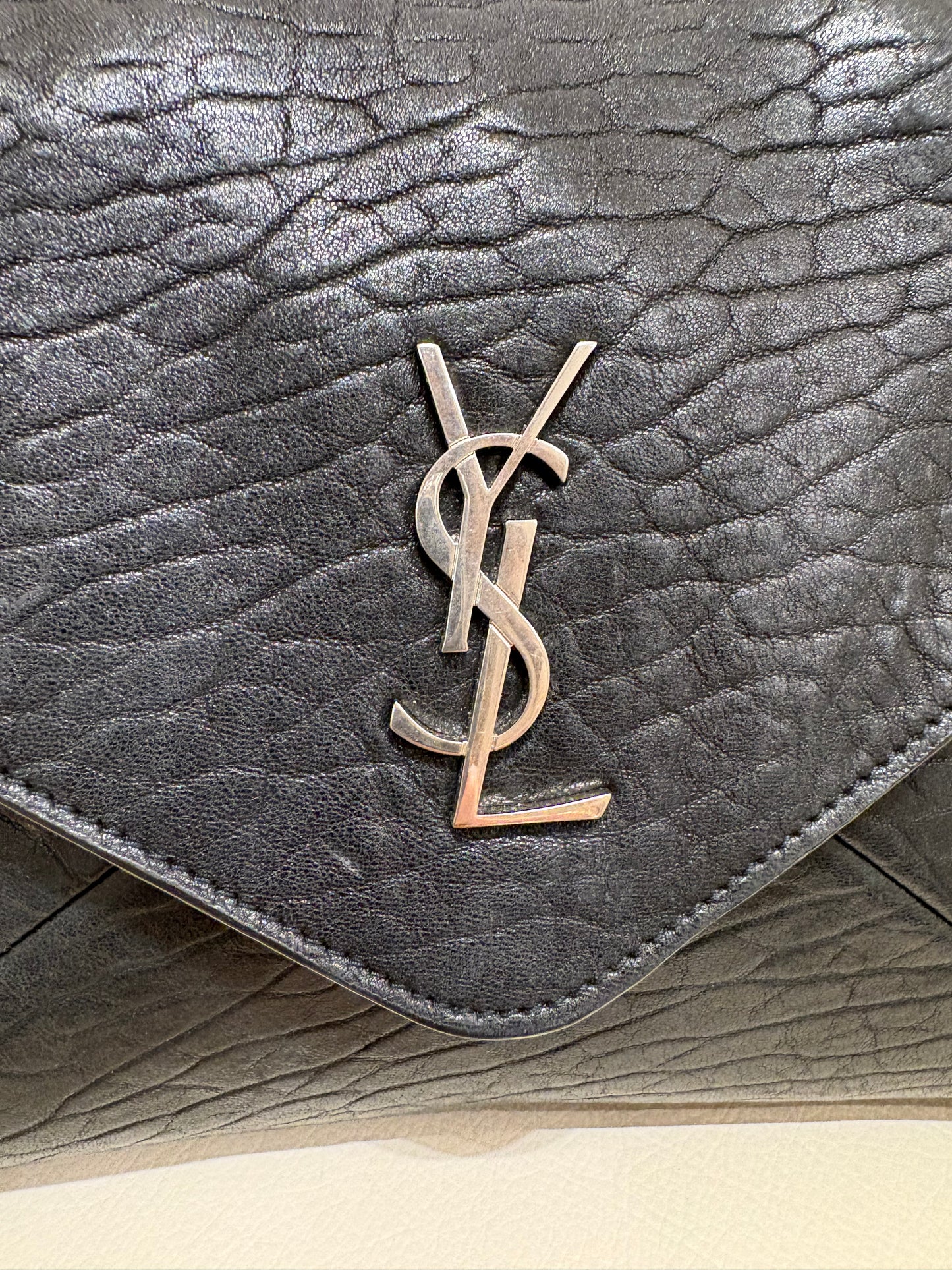 Ysl Messenger Envelople Cassandra in pelle di agnello