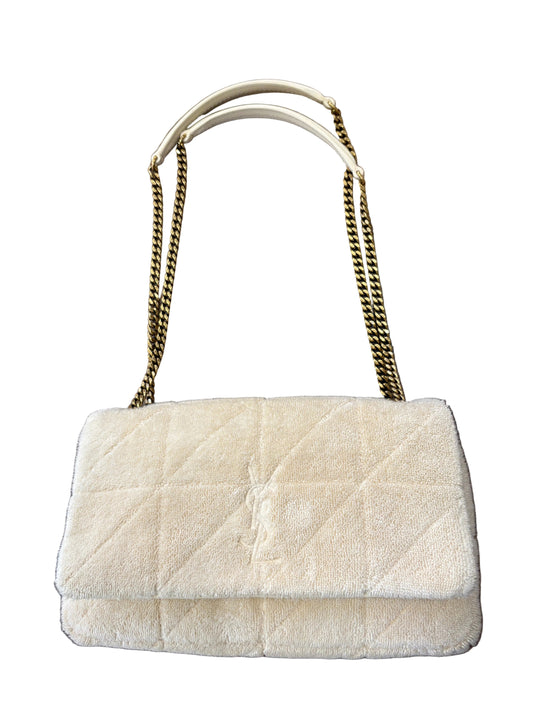 Saint Laurent Borsa Medium a spalla Jamie in spugna trapuntata Carré Rive Gauche