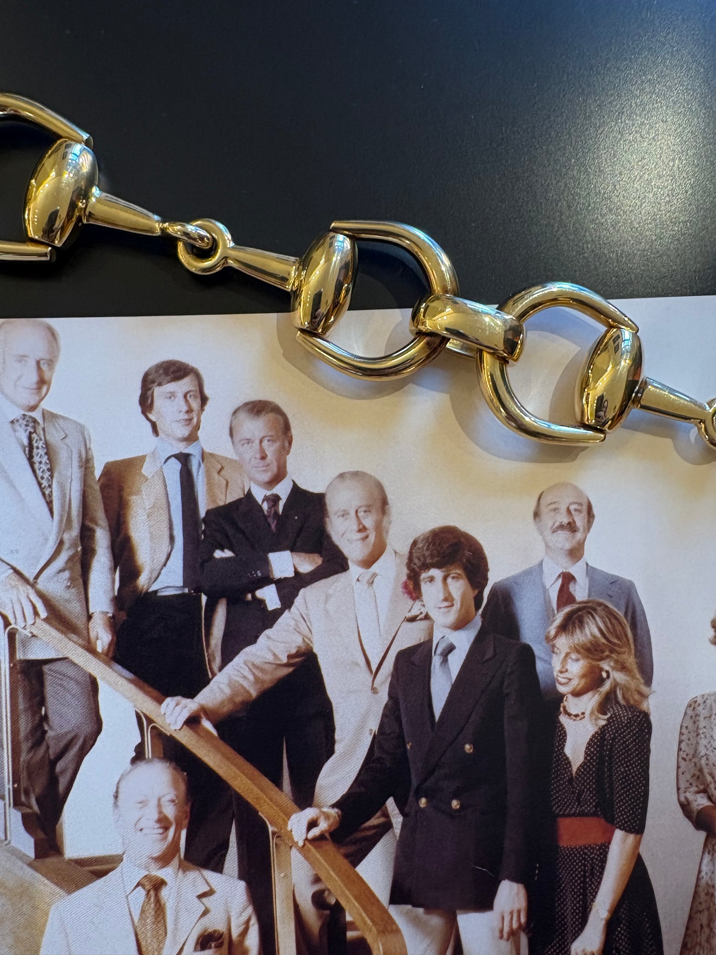 Gucci bracciale Horsebit in oro giallo 18Kt