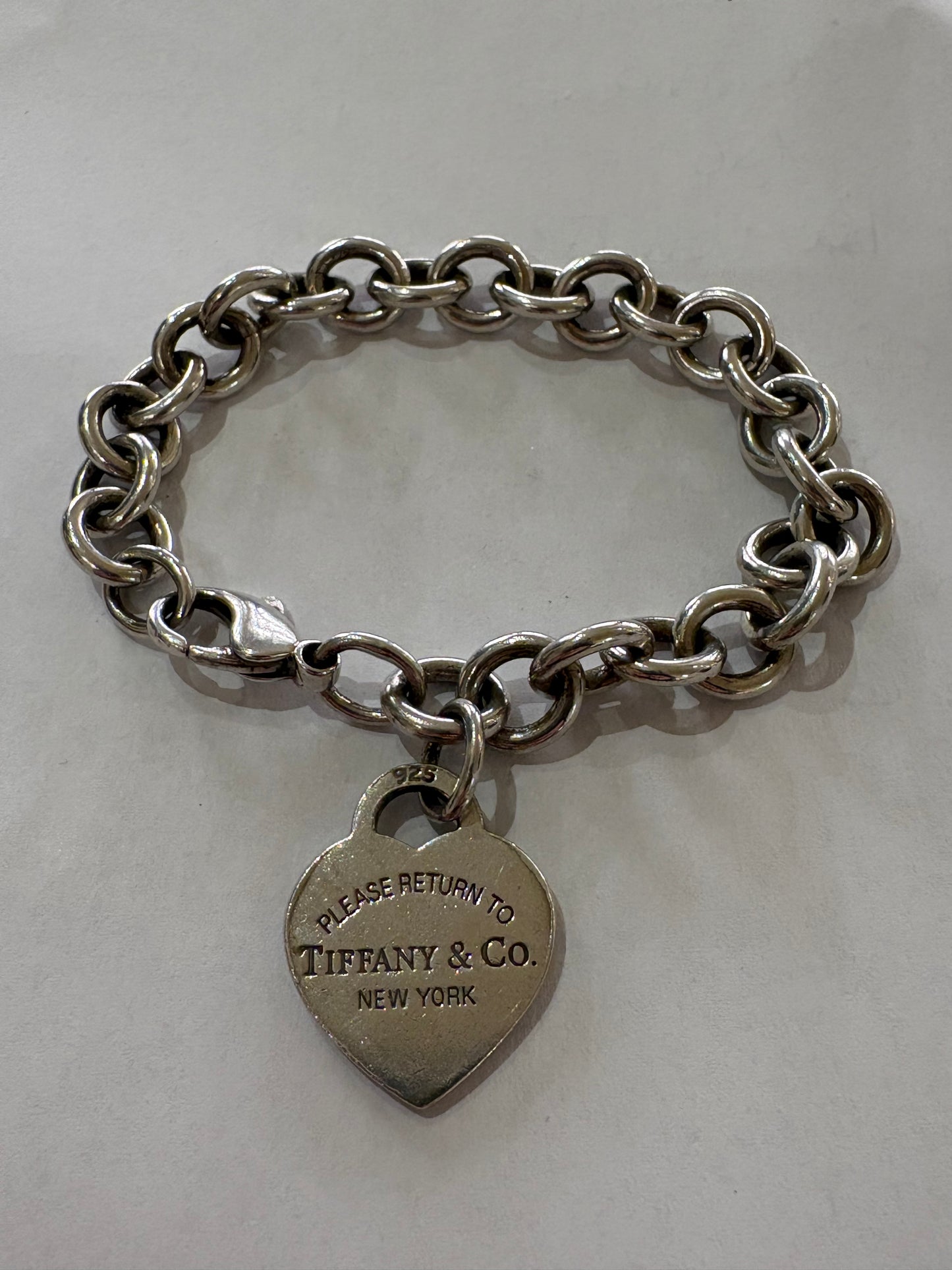 Tiffany &Co. Return to Tiffany Heart Tag in argento sterling