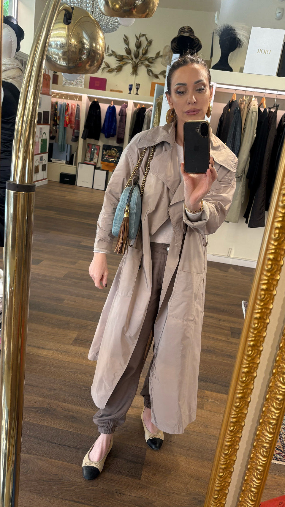 Gucci Soho Bag in denim e nappina pelle