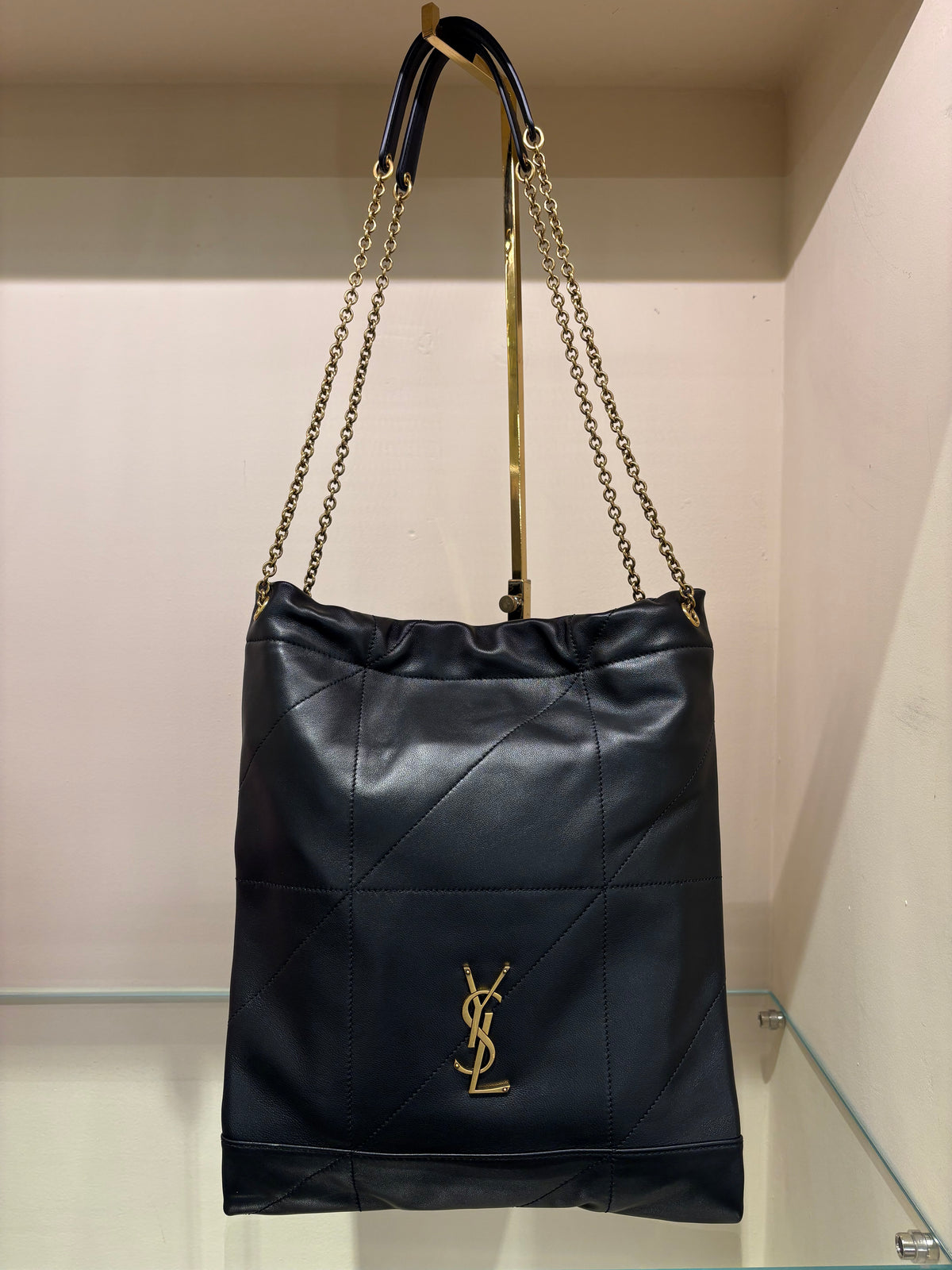 Saint Laurent Jamie Pochon in Nappa Trapuntata con Pochette Nuova Collezione . Nuova