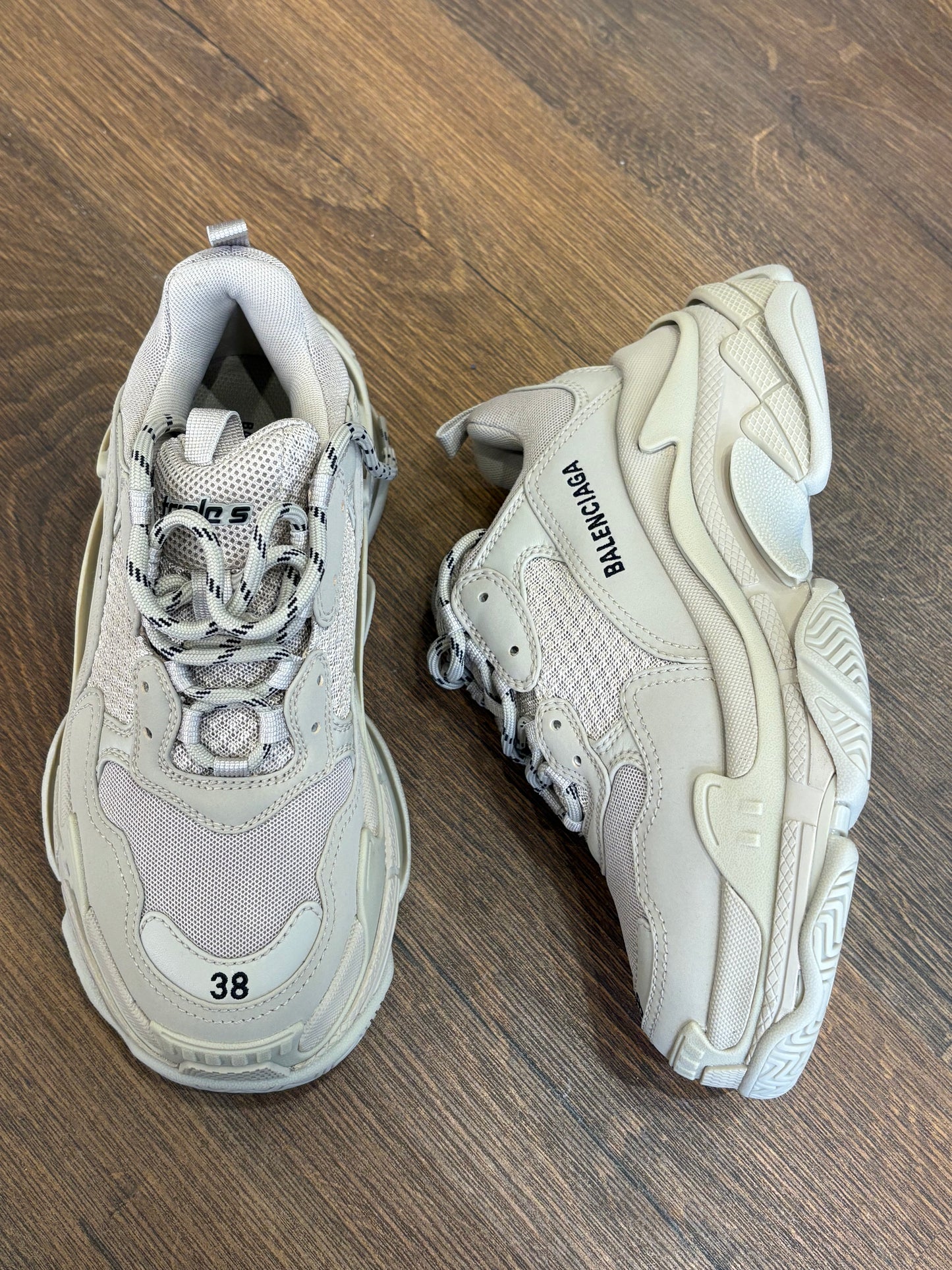 Balenciaga Sneakers beige 38 nuove