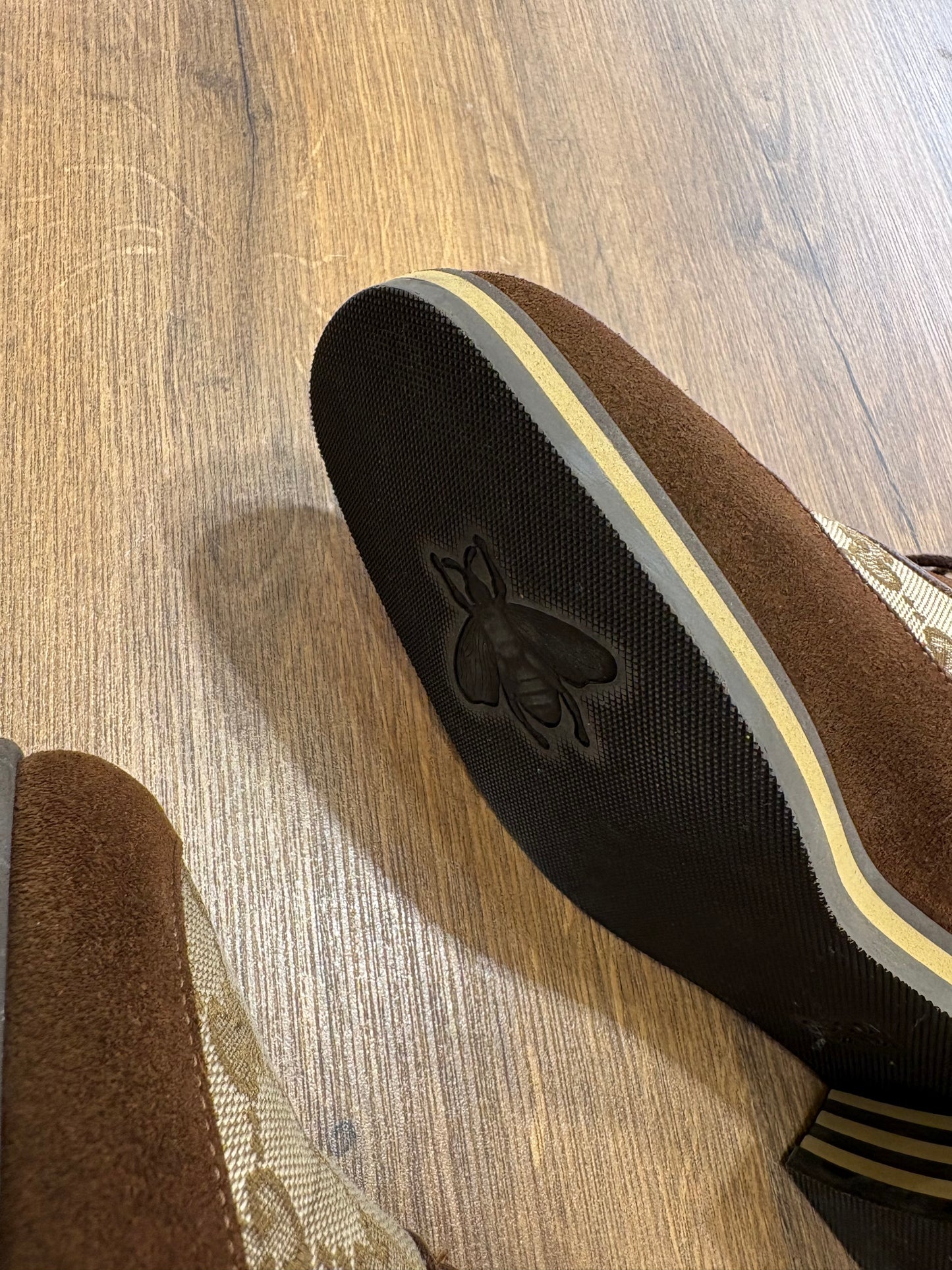 Gucci Thompson Derby GG canvas 36,5