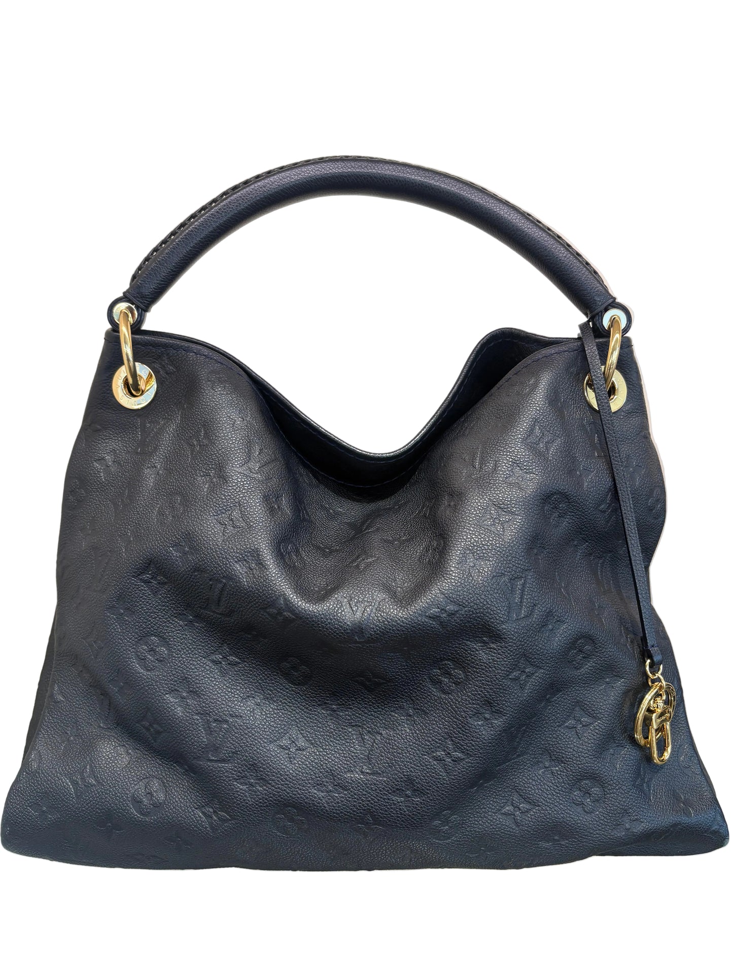 Louis Vuitton Artsy gm in pelle blu notte/midnight blue