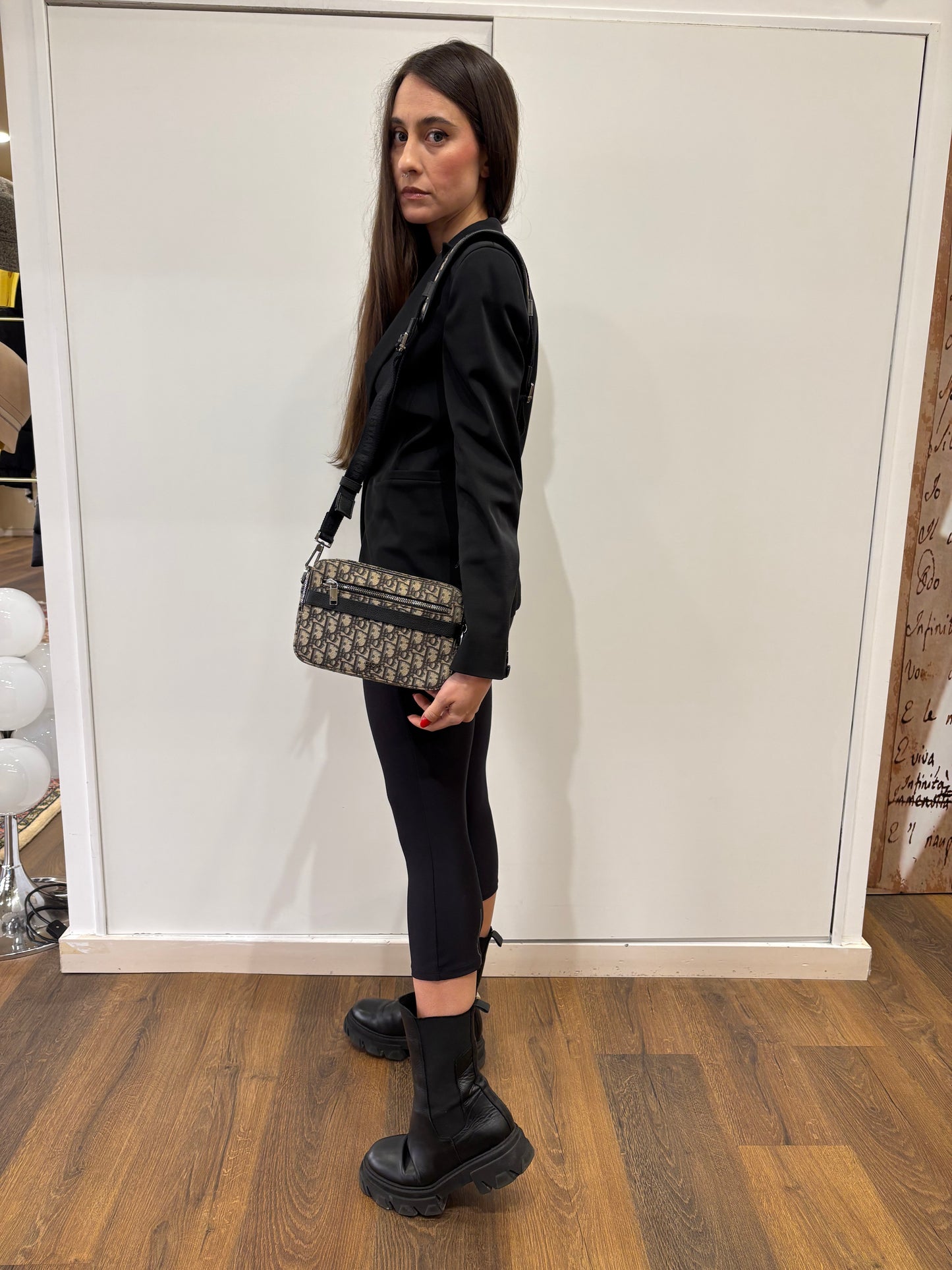 Dior Safari in jacquard Dior Oblique uomo