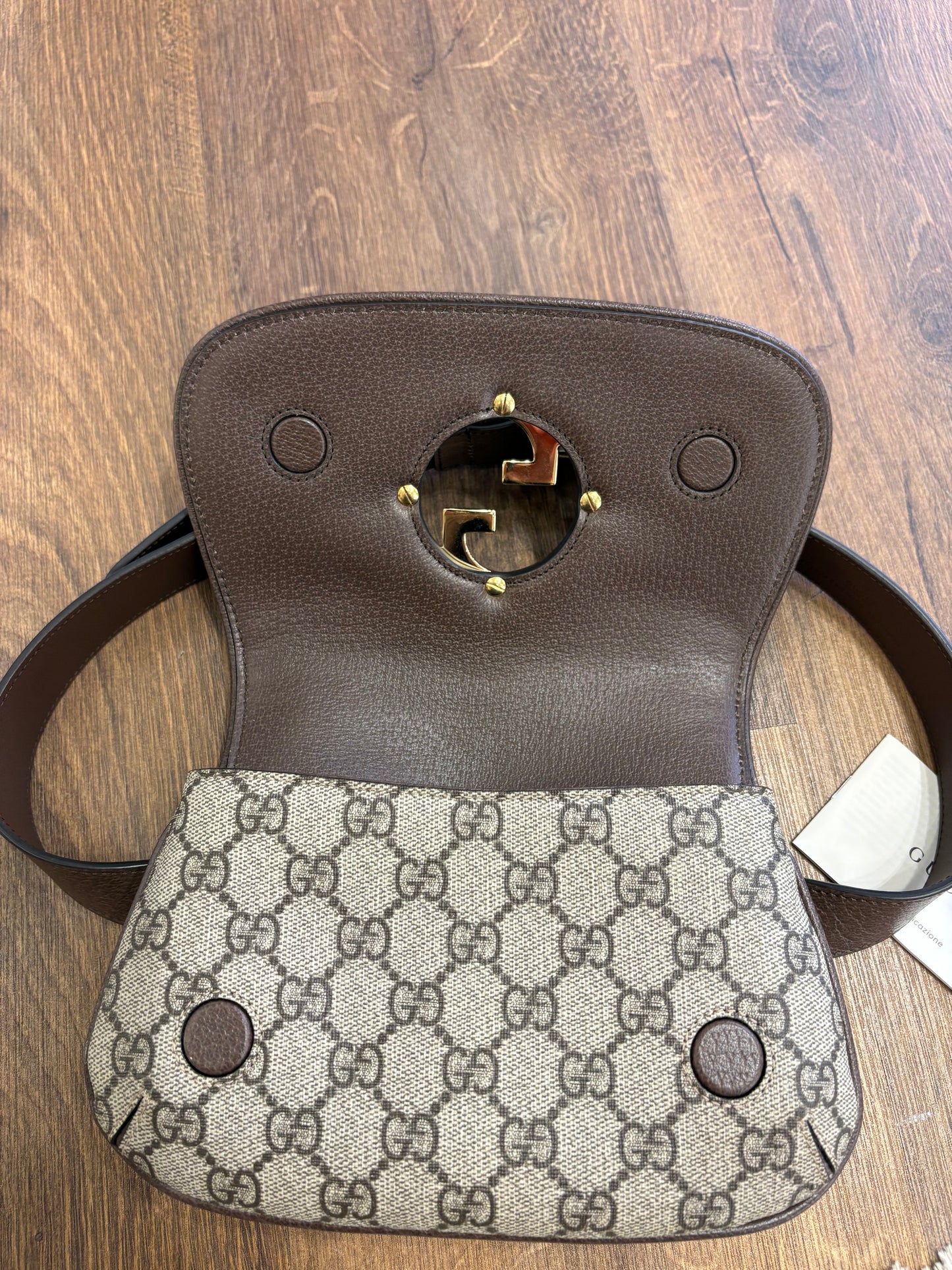 Gucci Blondie marsupio in tela GG Supreme e pelle