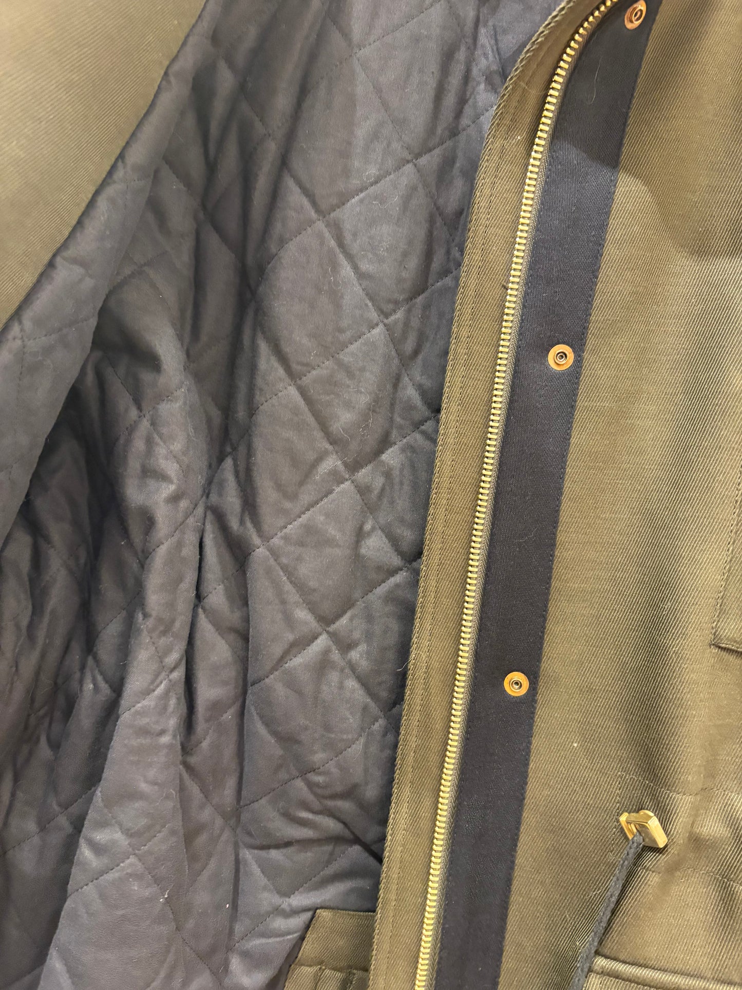 7 For All Mankind parka verde 42