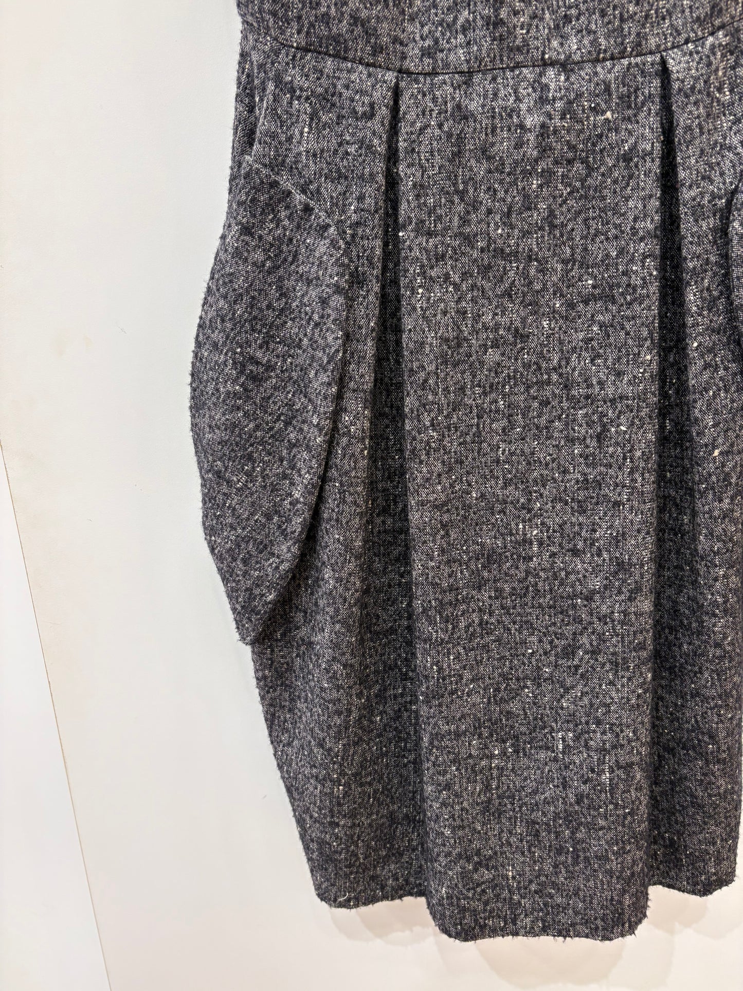 Christian Dior abito tweed in lana