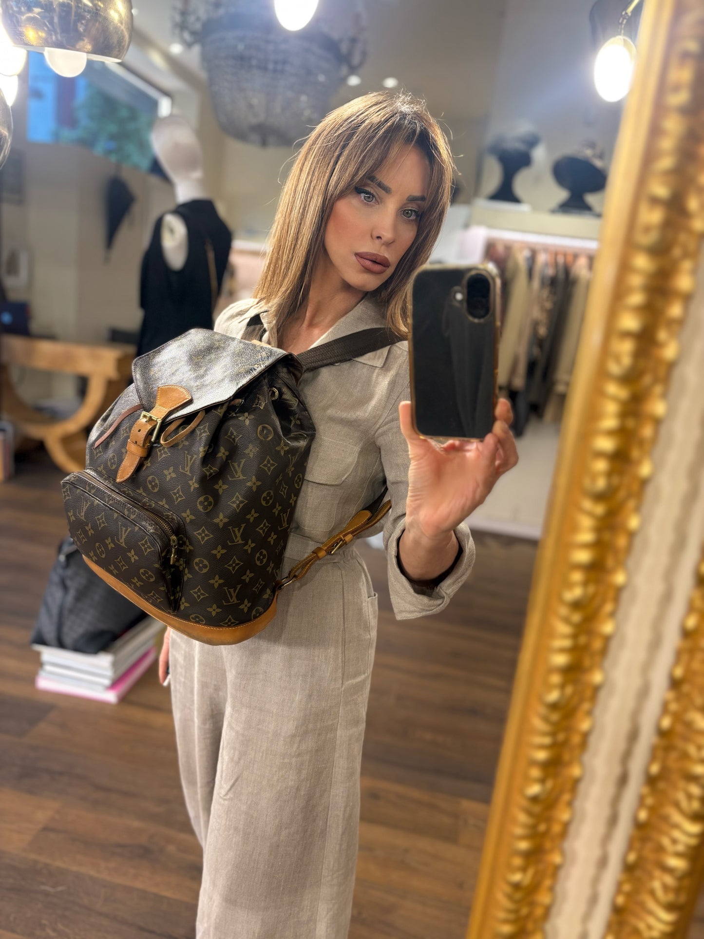 Louis Vuitton zaino Montsouris
