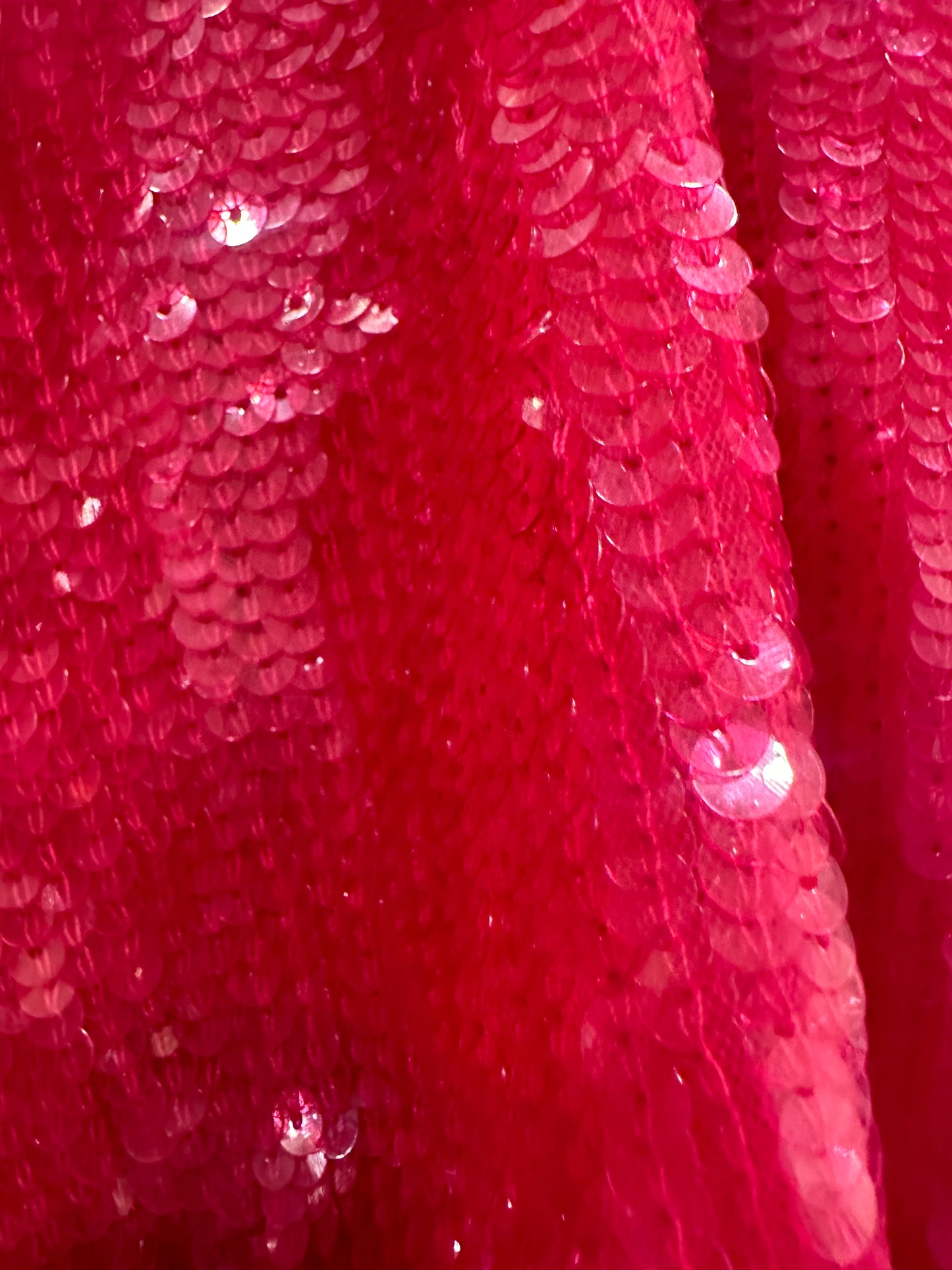 Alberta Ferretti gonna rosa  fluo paillettes