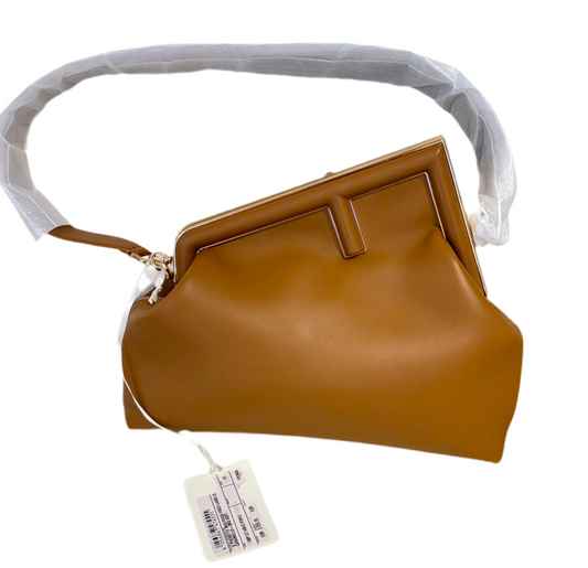 Fendi First pelle caramello