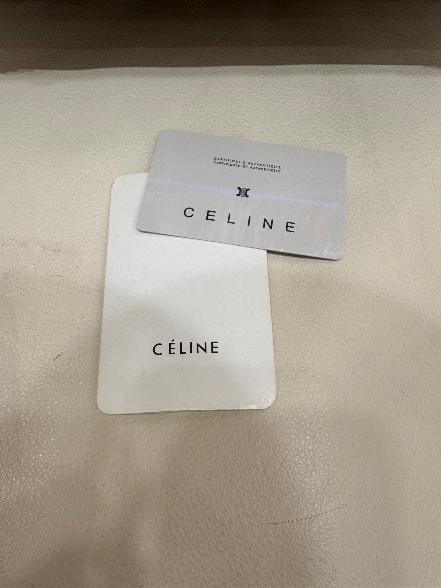 Céline Phantom tricolor in pelle