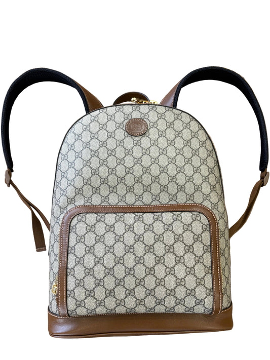 Gucci Zaino Interlocking in tela GG Supreme nuovo
