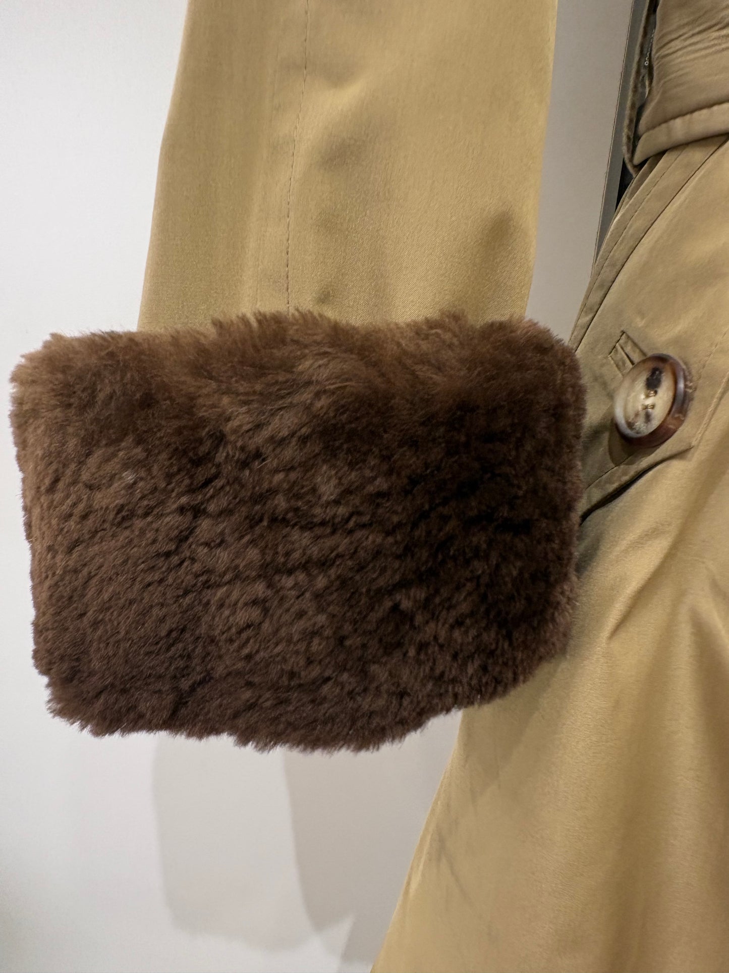 Hermès Fur Trench Coat