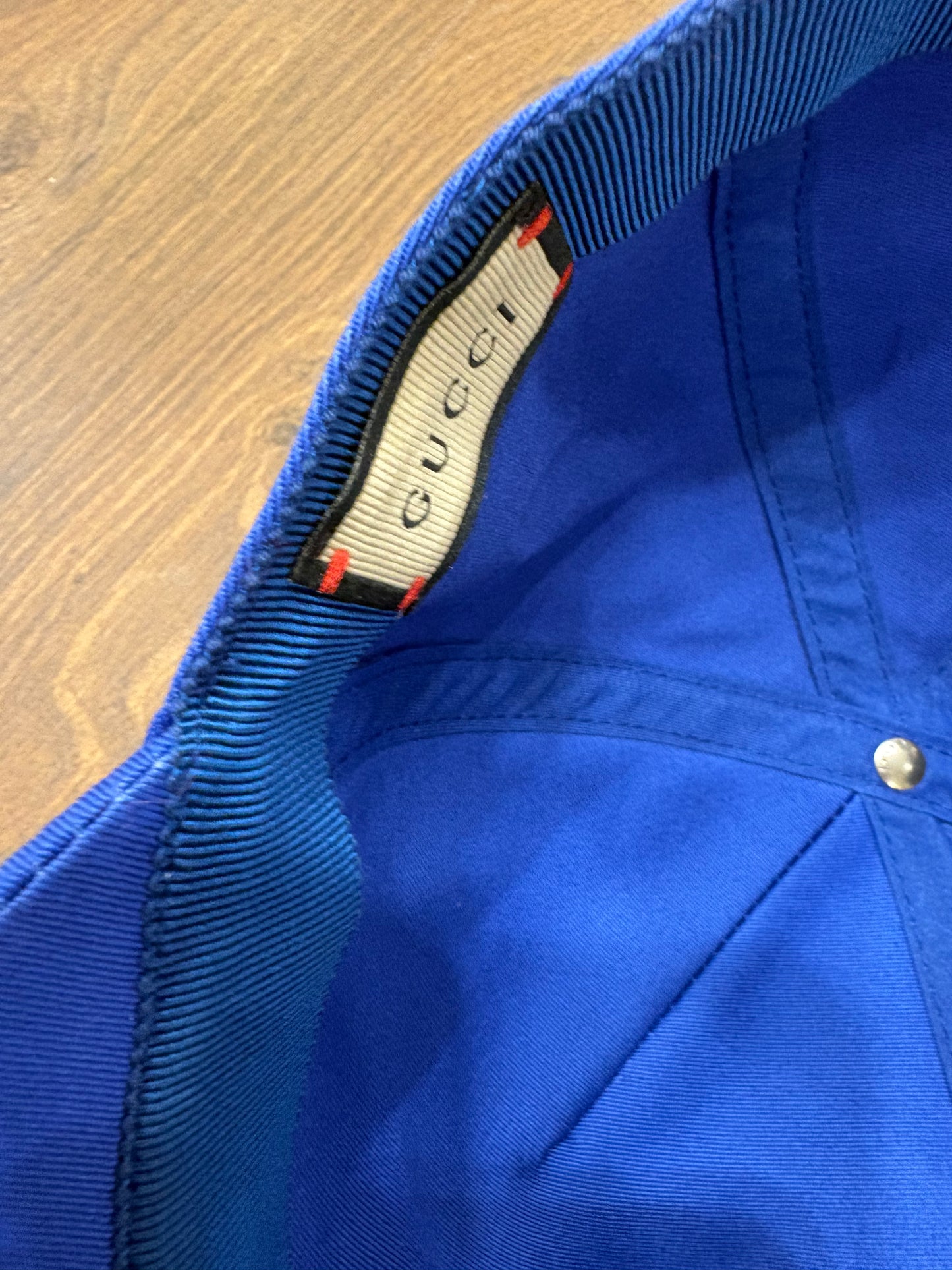 Gucci 100 Baseball Velcro Strap Cap