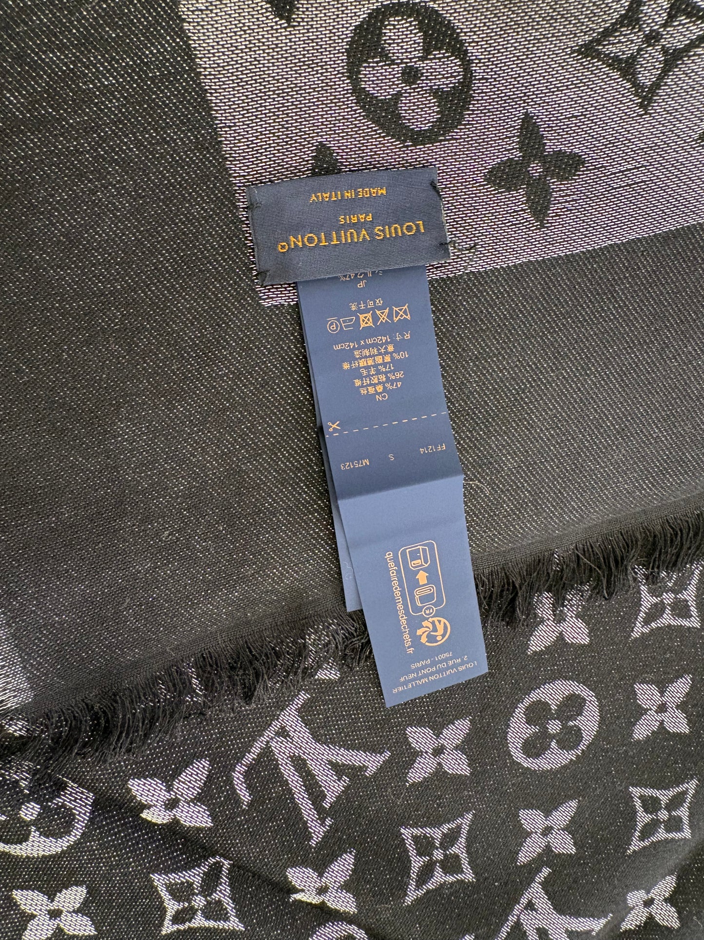 Louis Vuitton Shine scialle