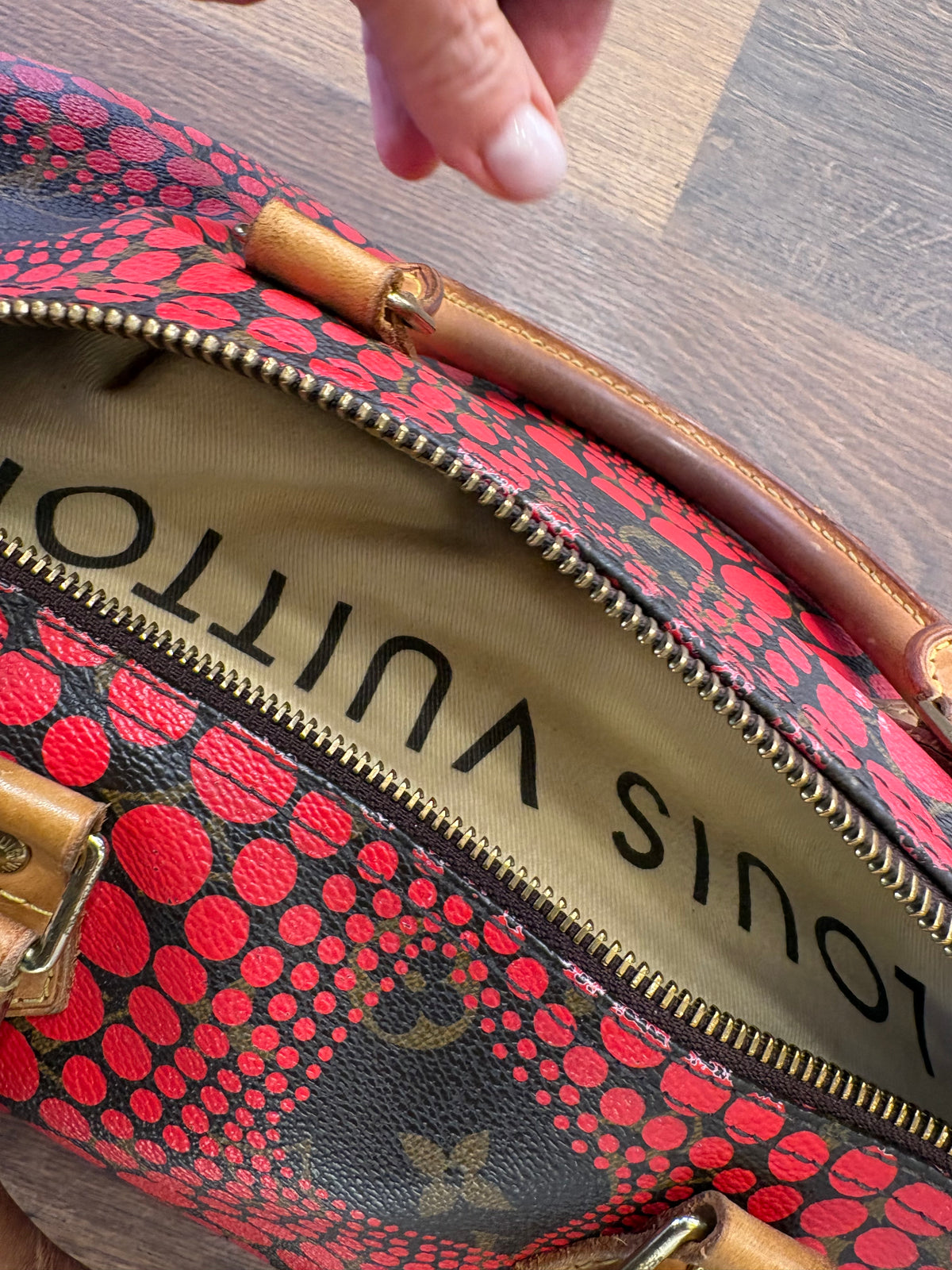 Louis Vuitton  x Yayoi Kusama Monogram Town Speedy 30 Lim.Edition