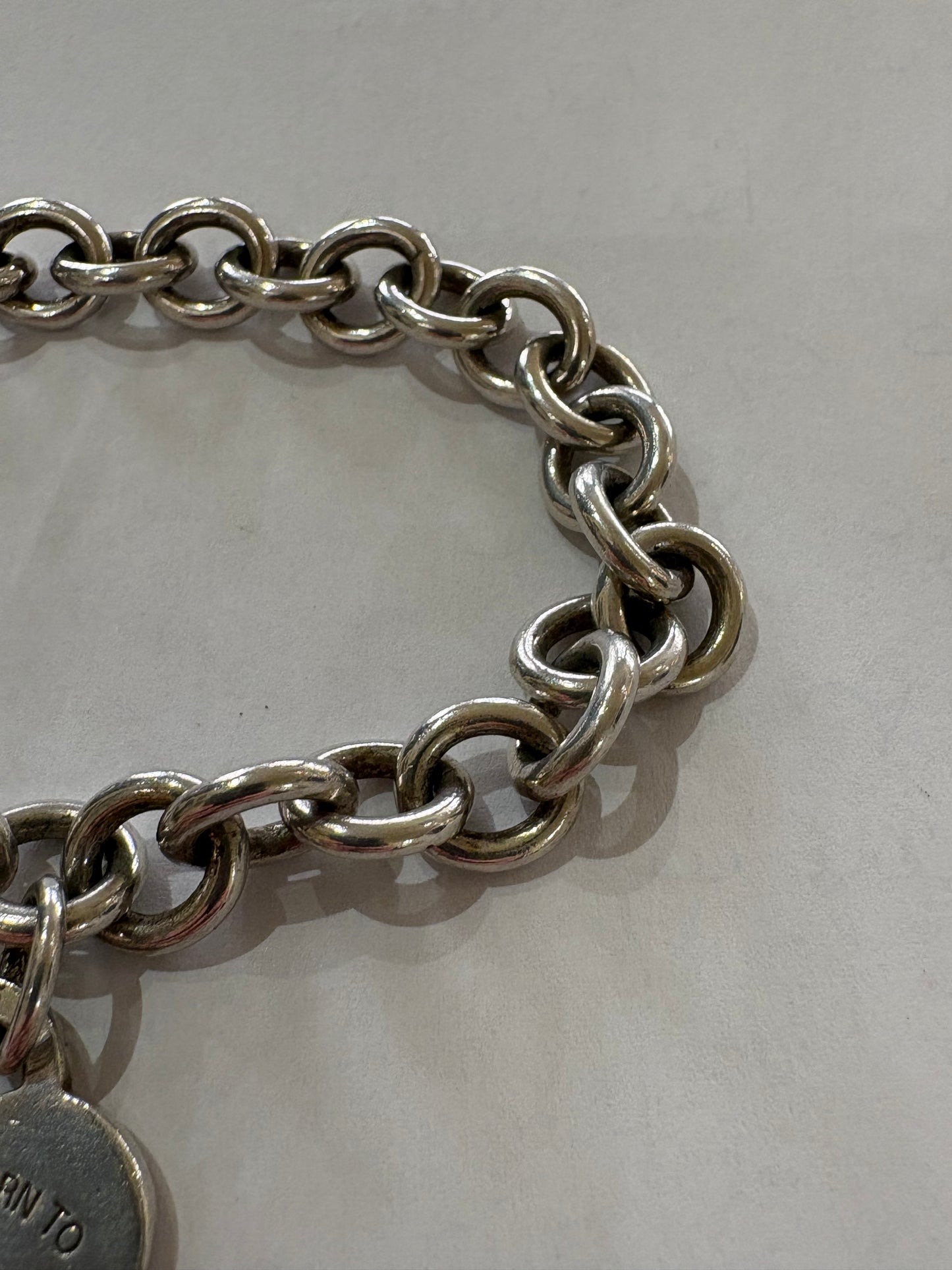 Tiffany &Co. Return to Tiffany Heart Tag in argento sterling