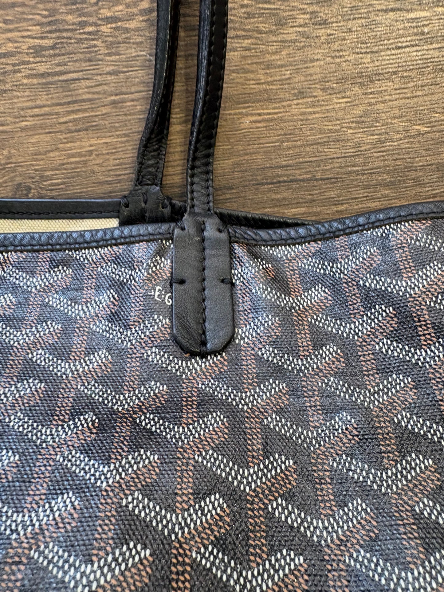Goyard Saint Louis GM nero/marrone