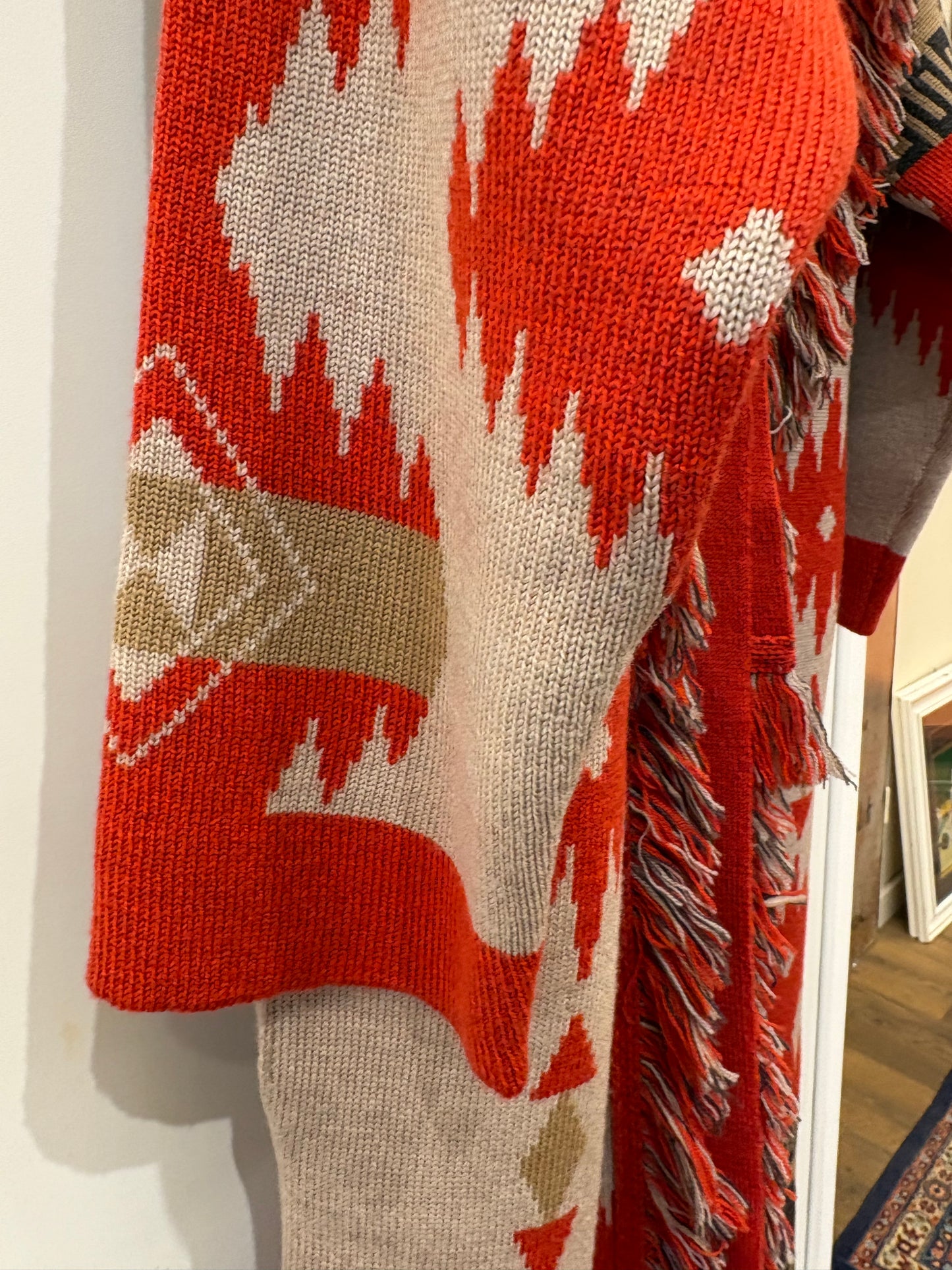 Alanui cardigan  Icon jacquard cashmere xs