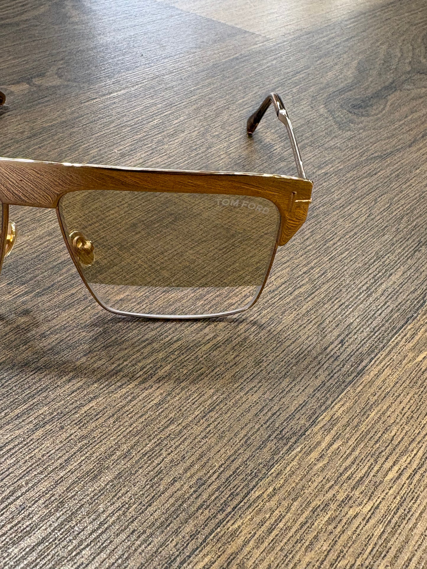 Tom Ford occhiali da sole special Edition gold plated