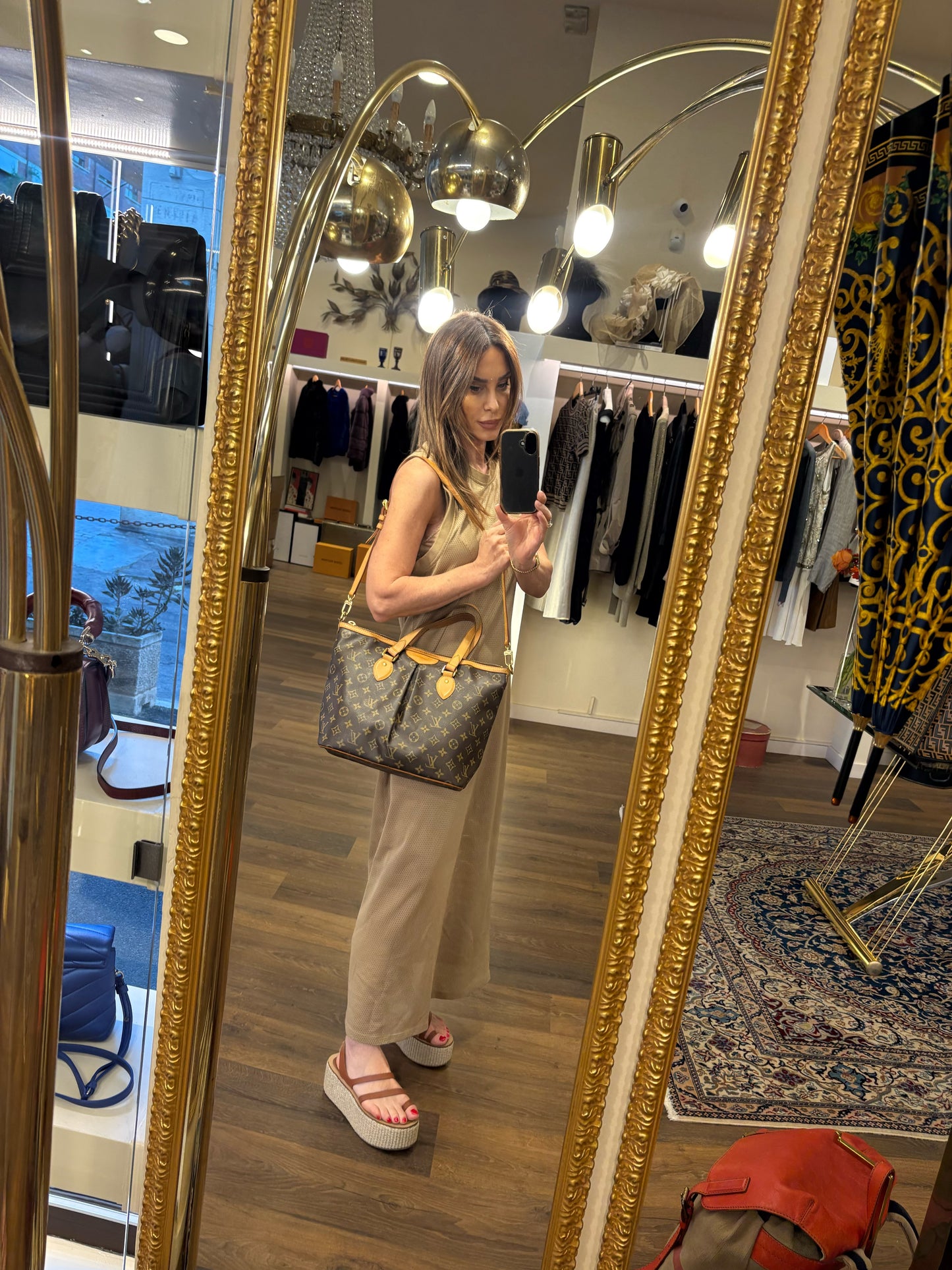 Borsa Louis Vuitton Palermo GM in  Tela Monogram con Tracolla