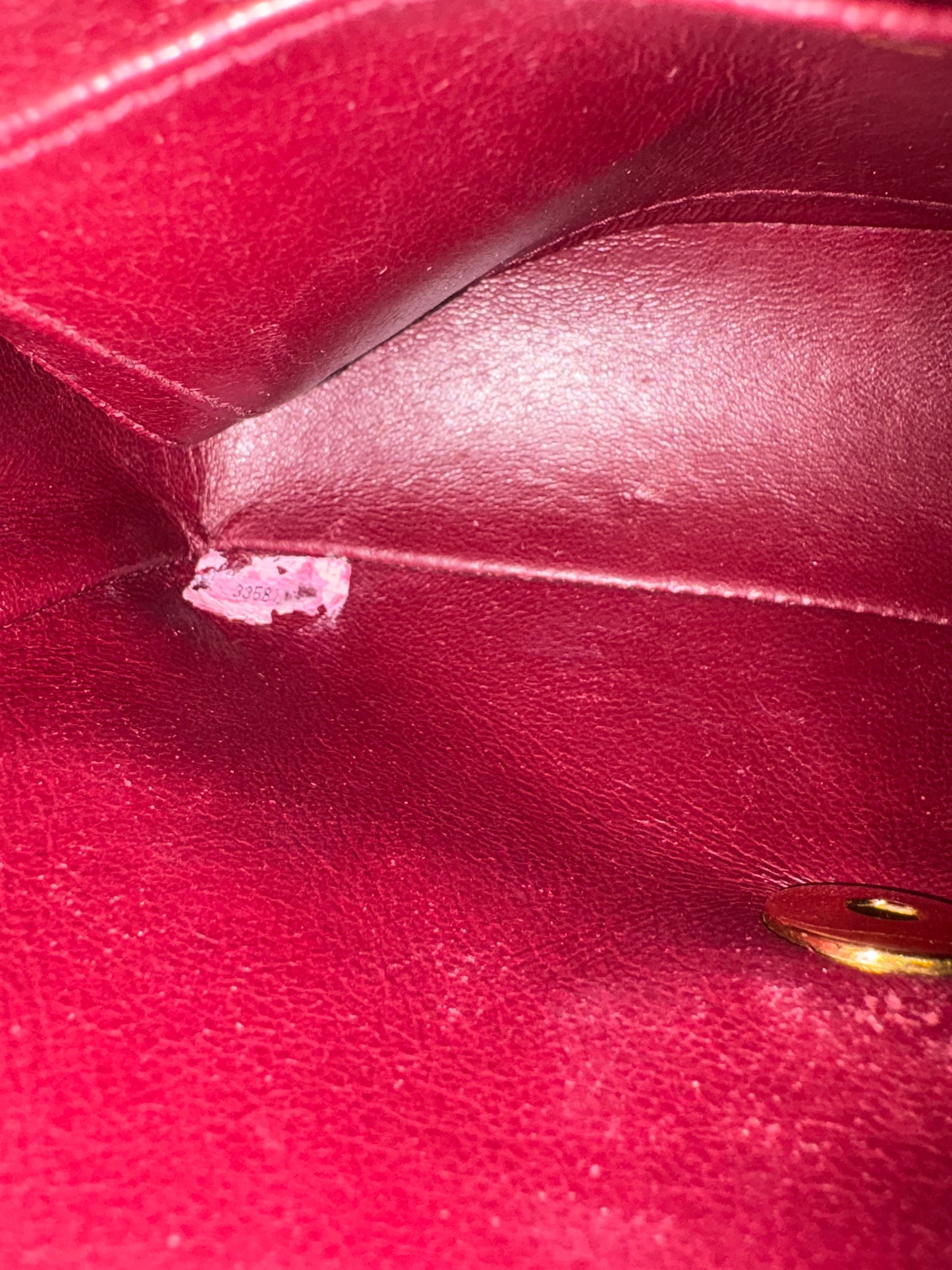 Chanel mini bag in pelle matelasse ‘ nero