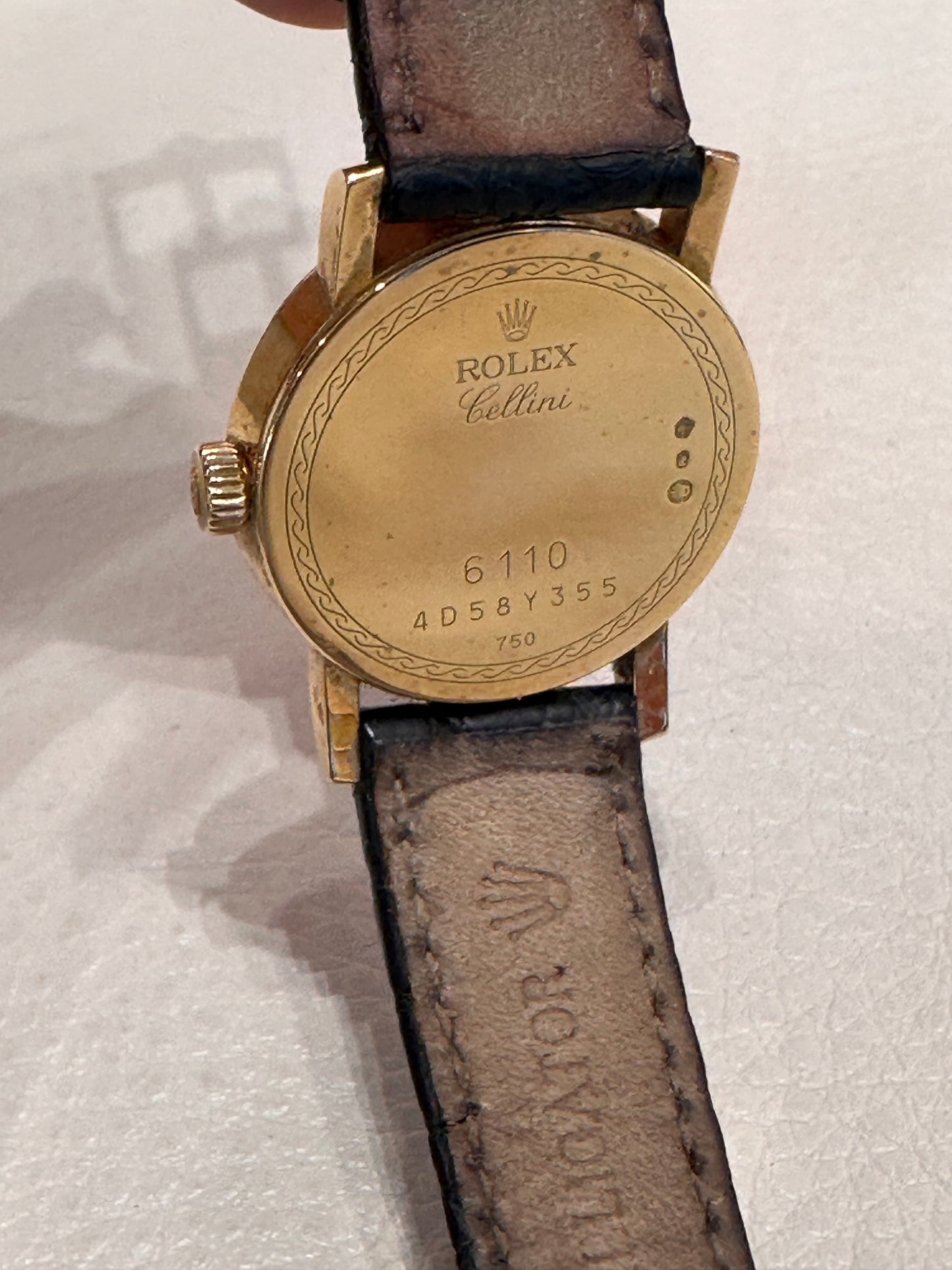 Rolex Cellini donna in oro 18kt full set