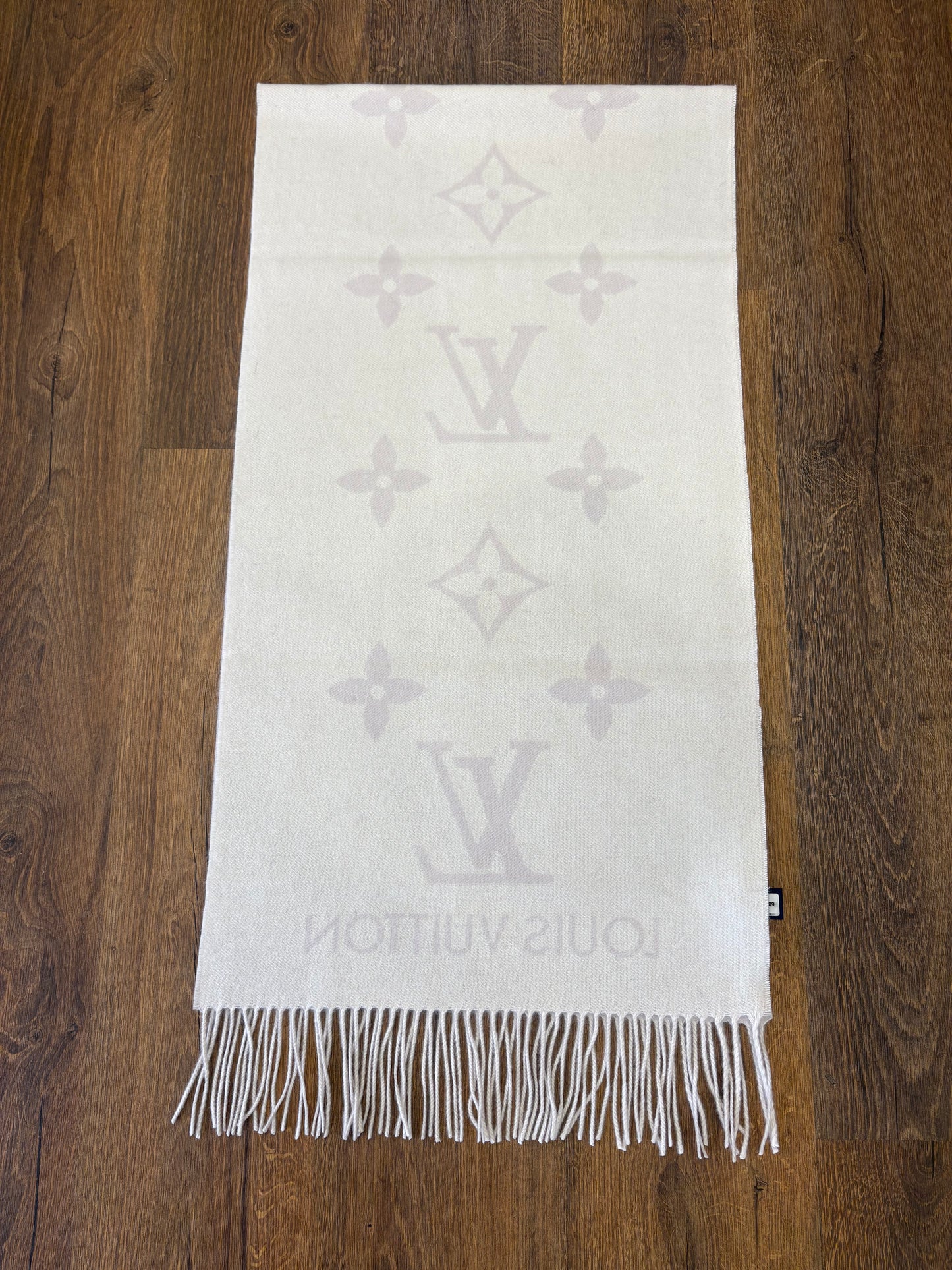 Louis Vuitton sciarpa Reykjavik in puro cashmere nuova