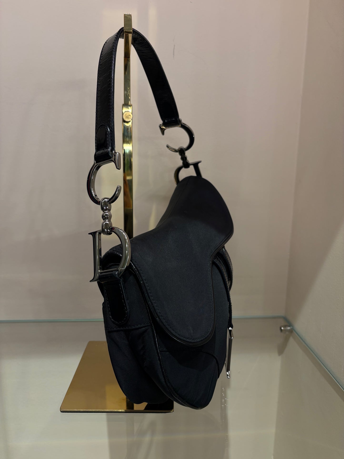 Dior Saddle in tela e pelle. Vintage