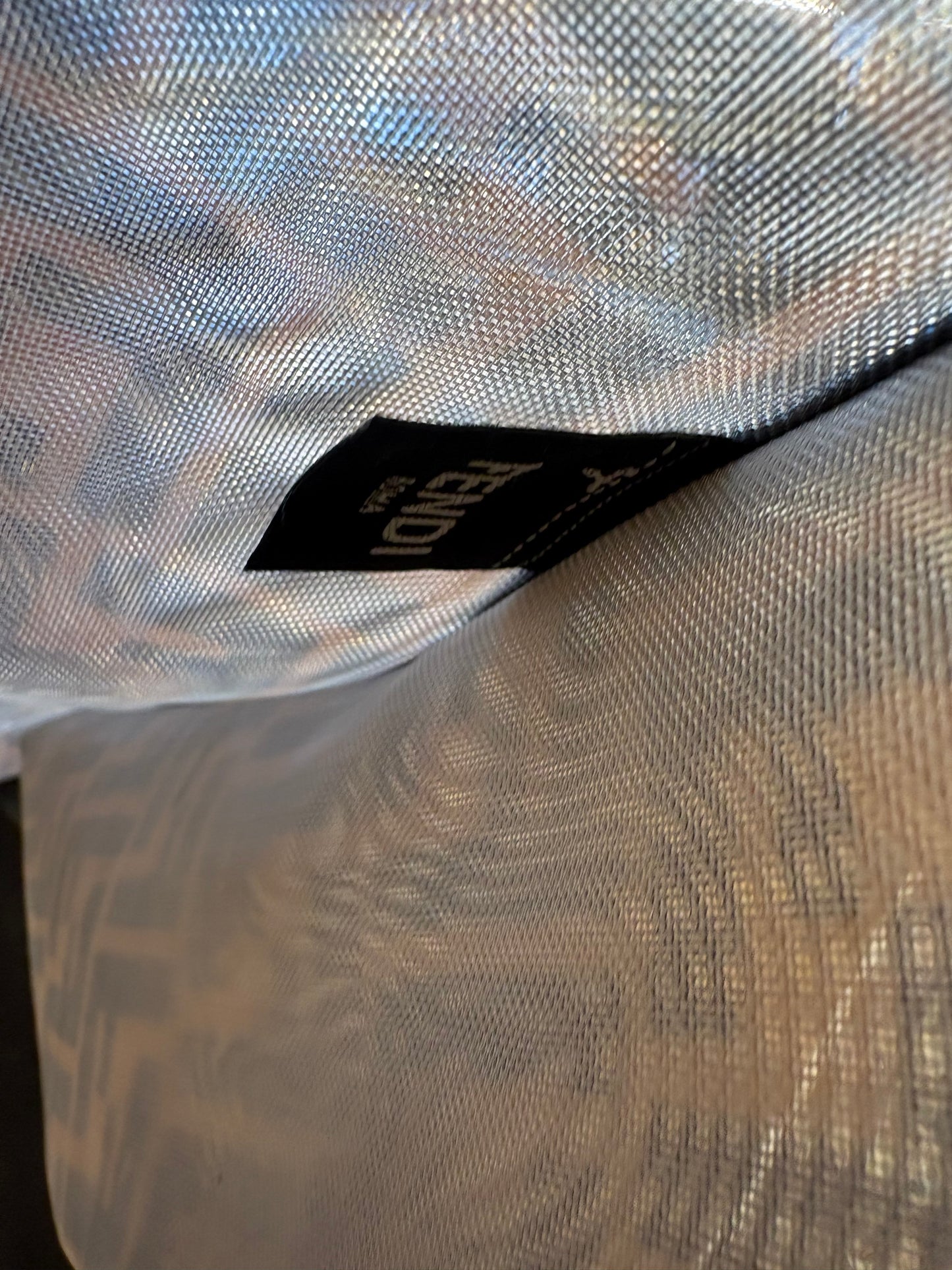 Fendi Runaway Mesh Shopper Tote Bag