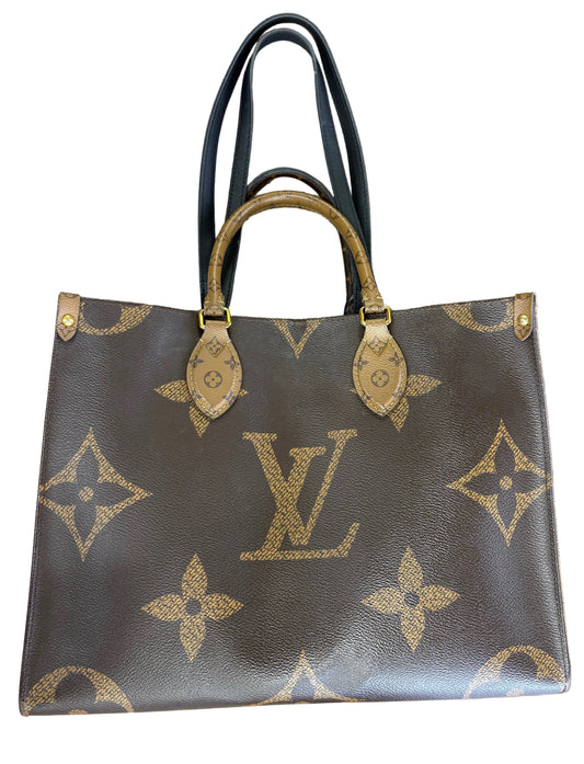 Louis Vuitton OnTheGo MM Monogram Reverse Canvas